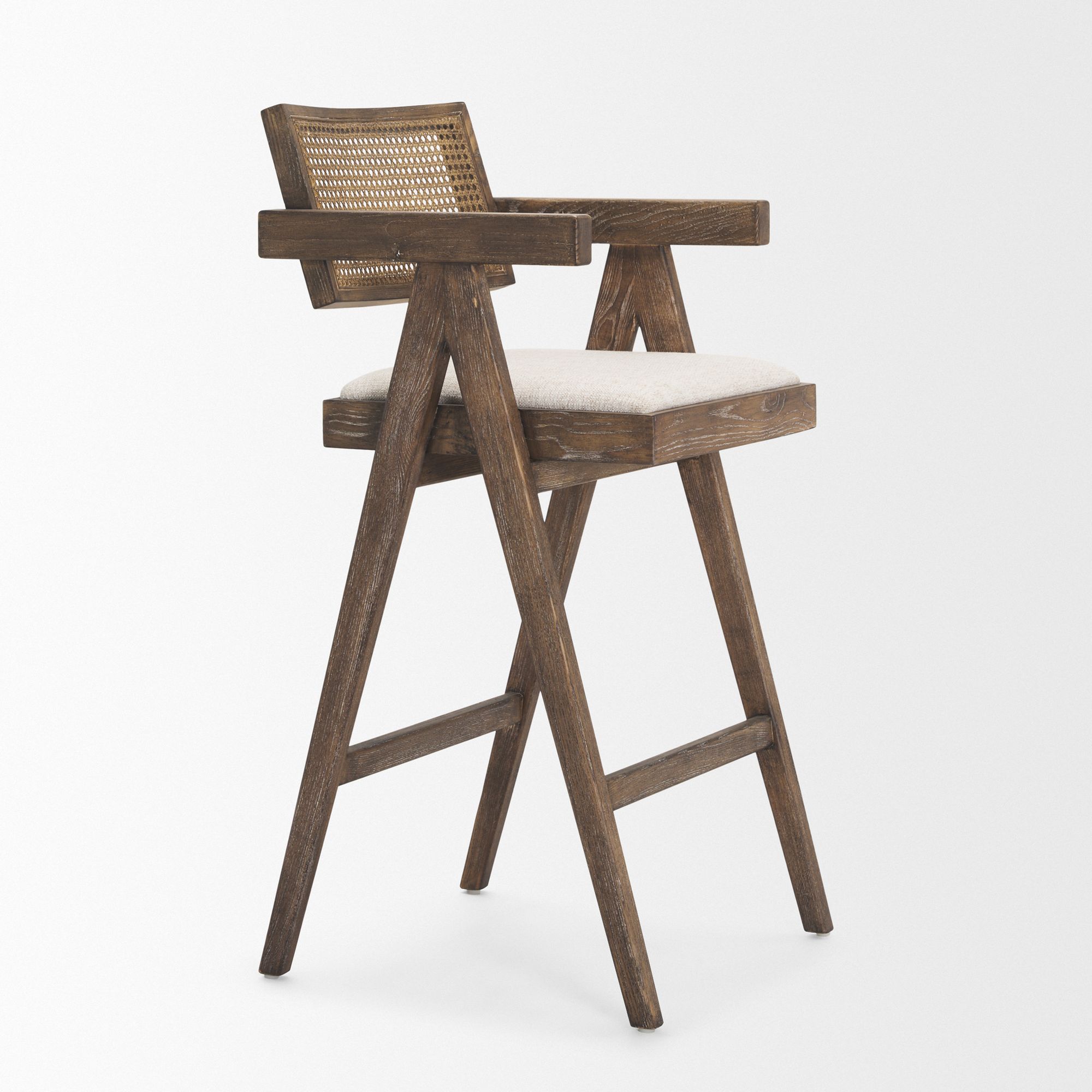 Mercana Indie Tall Counter Stool - Brown