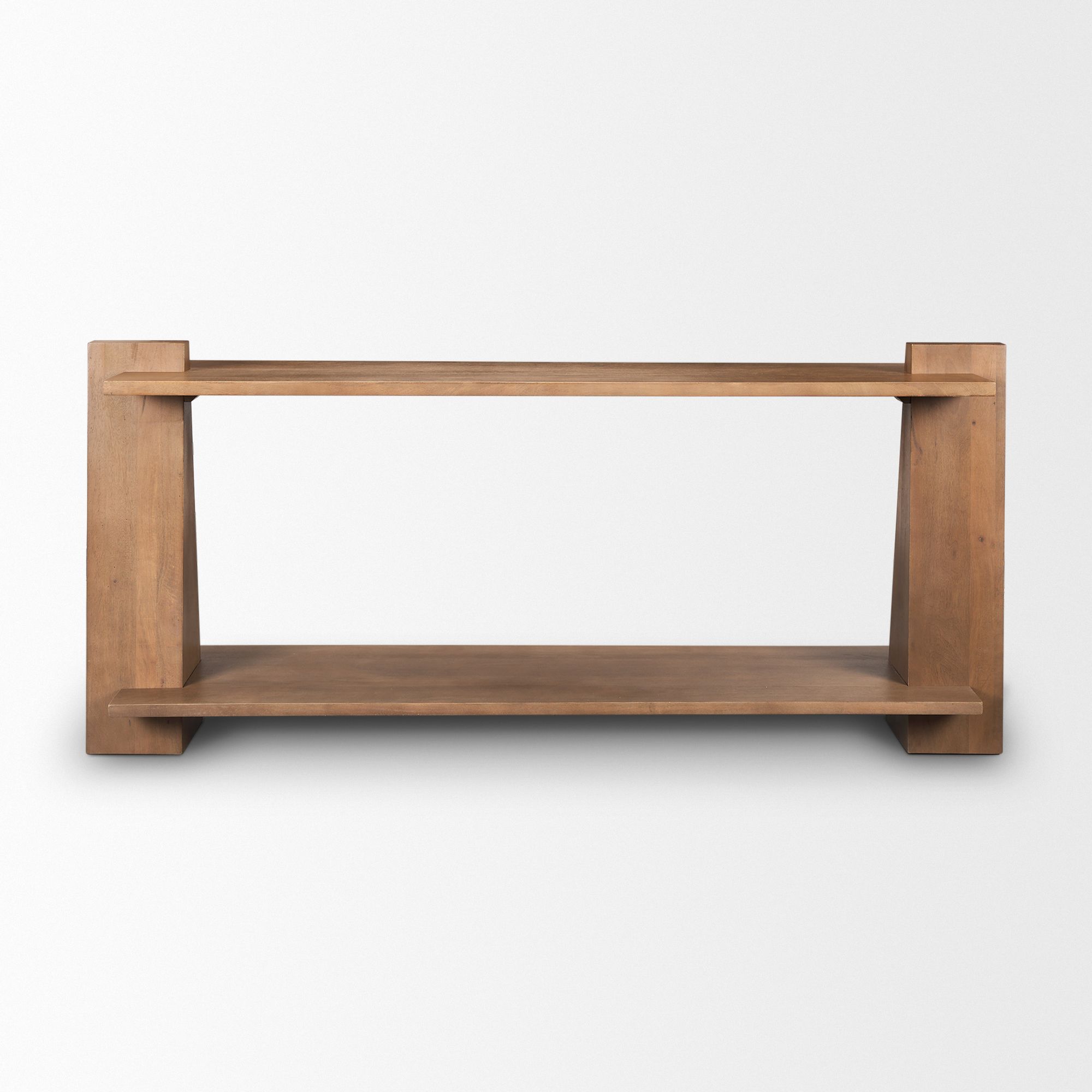 Mercana - Eula Medium Brown Wood Console Table