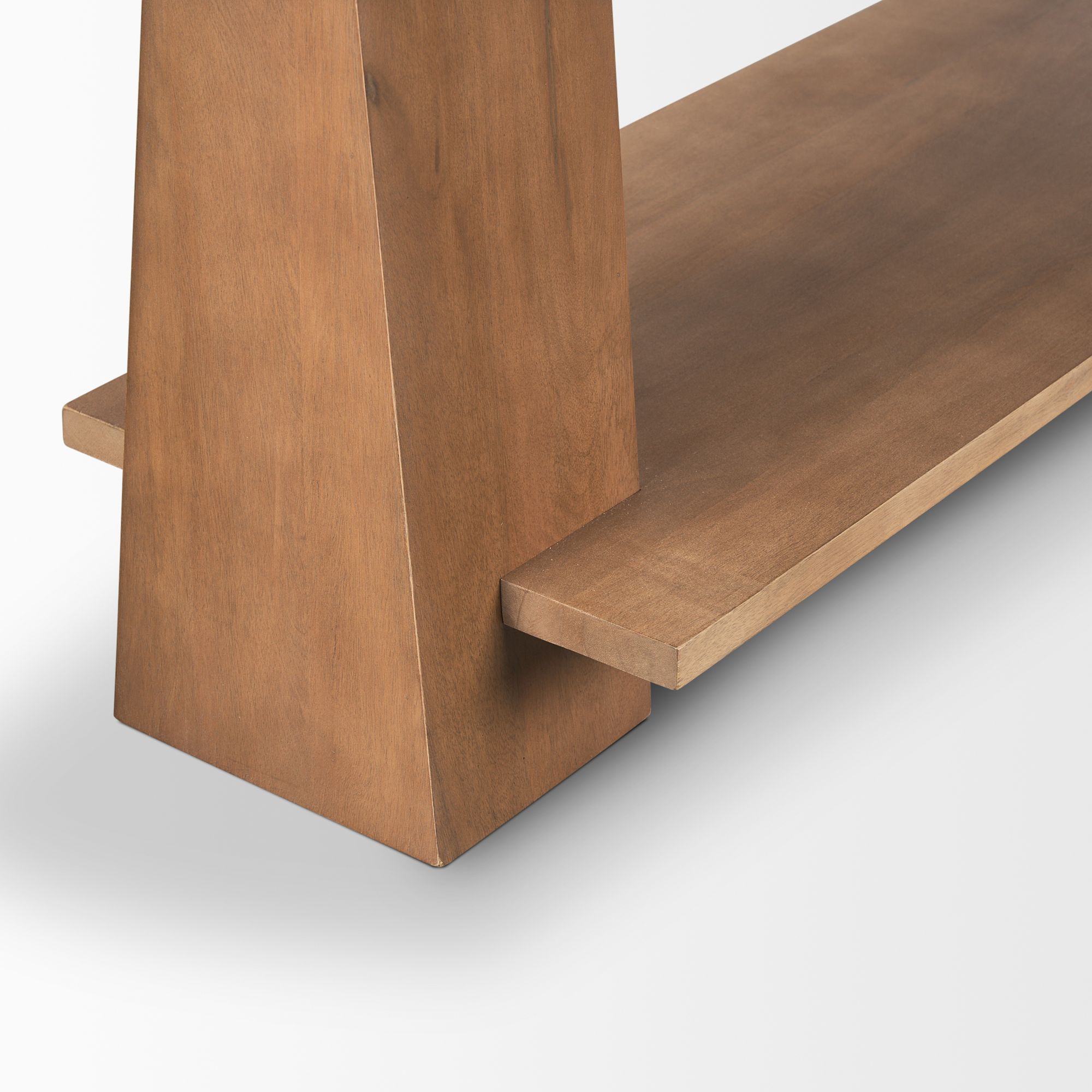 Mercana - Eula Medium Brown Wood Console Table