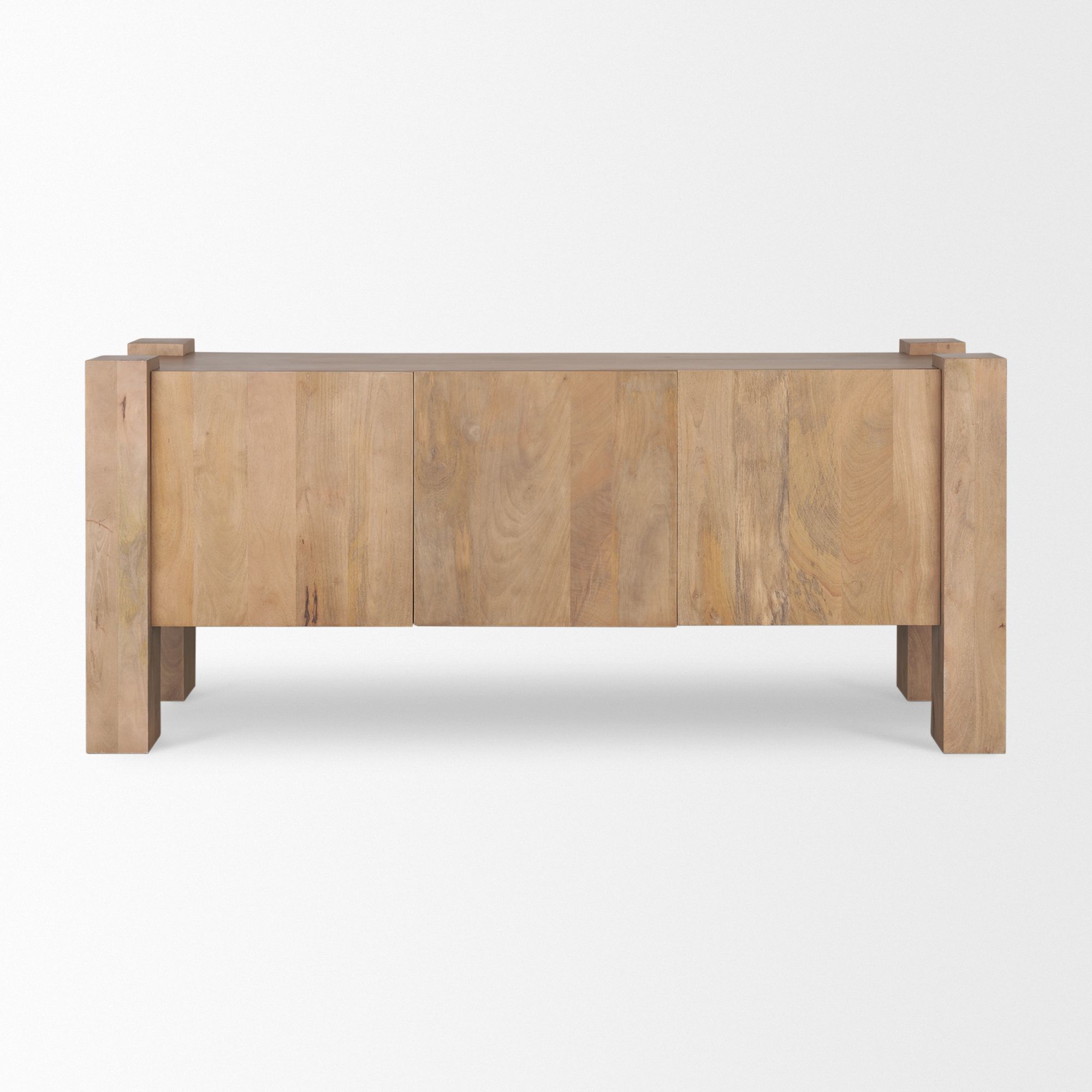 Mercana Beth Sideboard - Light Brown, Wood