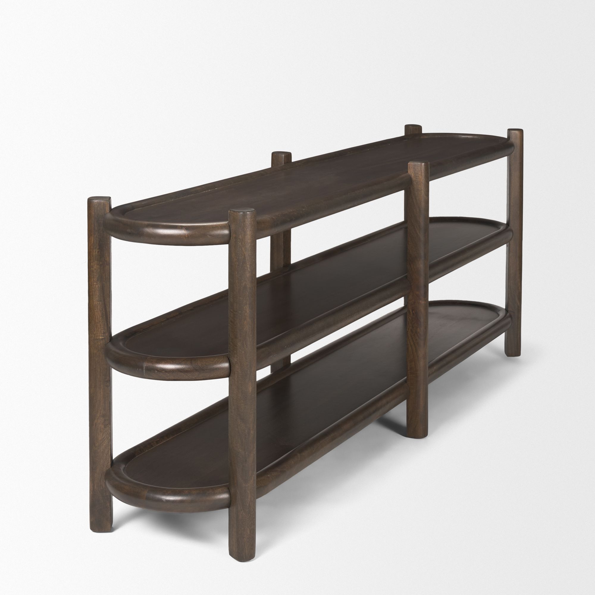 Mercana - Romi Console Table with 3 Shelves