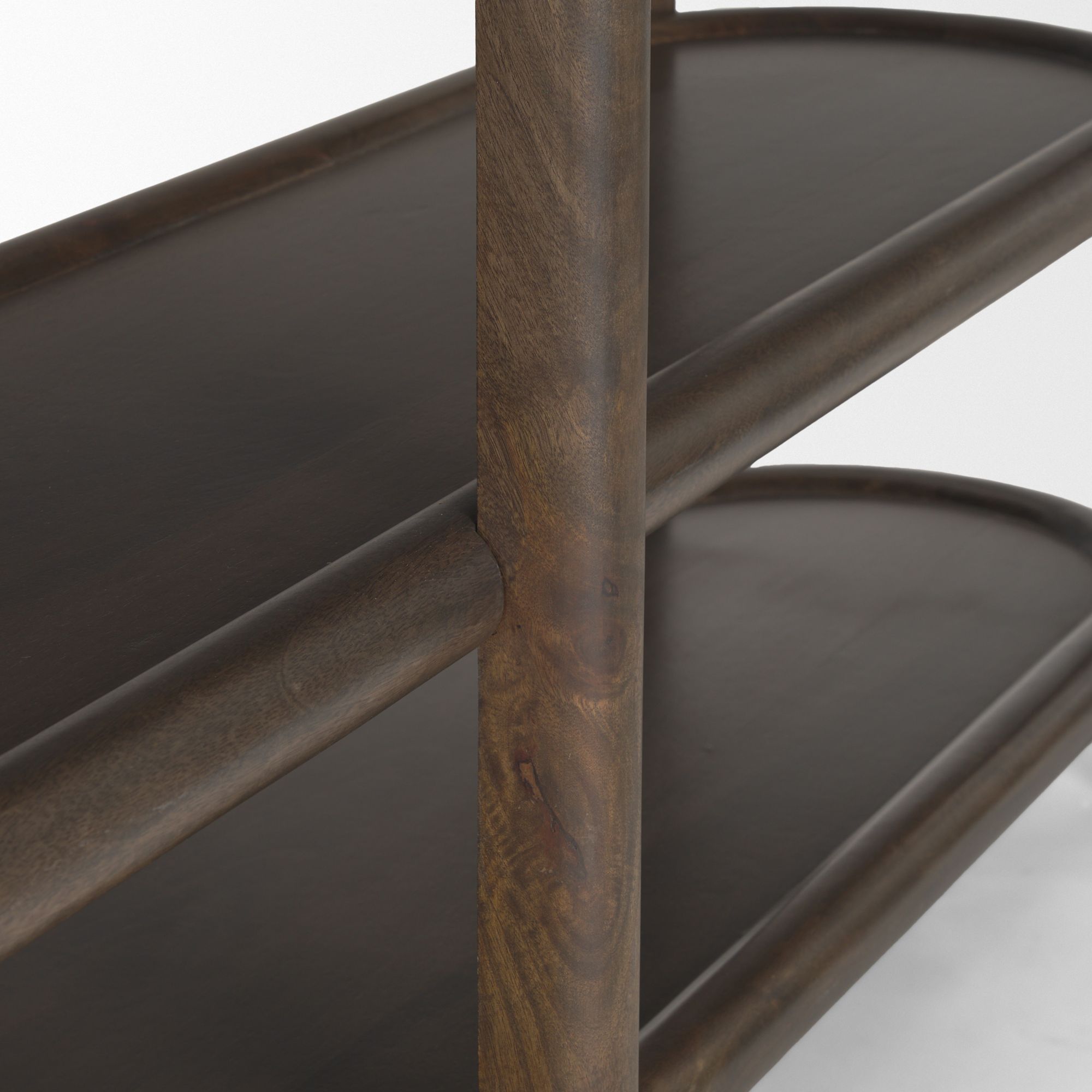 Mercana - Romi Console Table with 3 Shelves