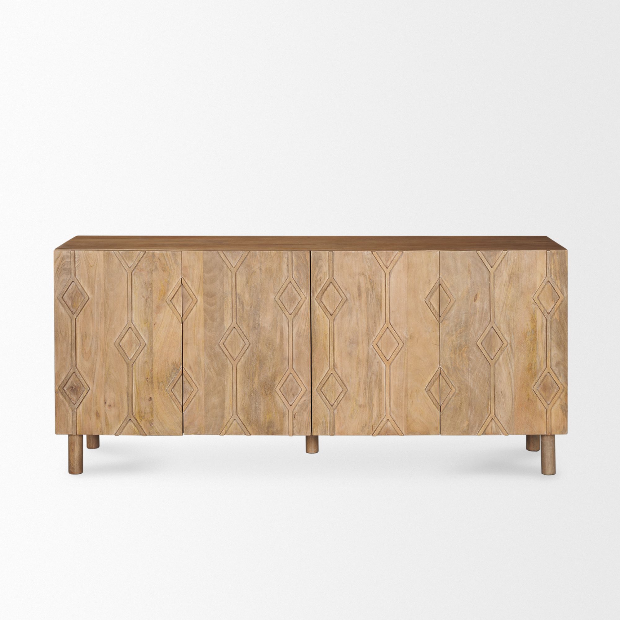 Mercana Heera Sideboard - Light Brown