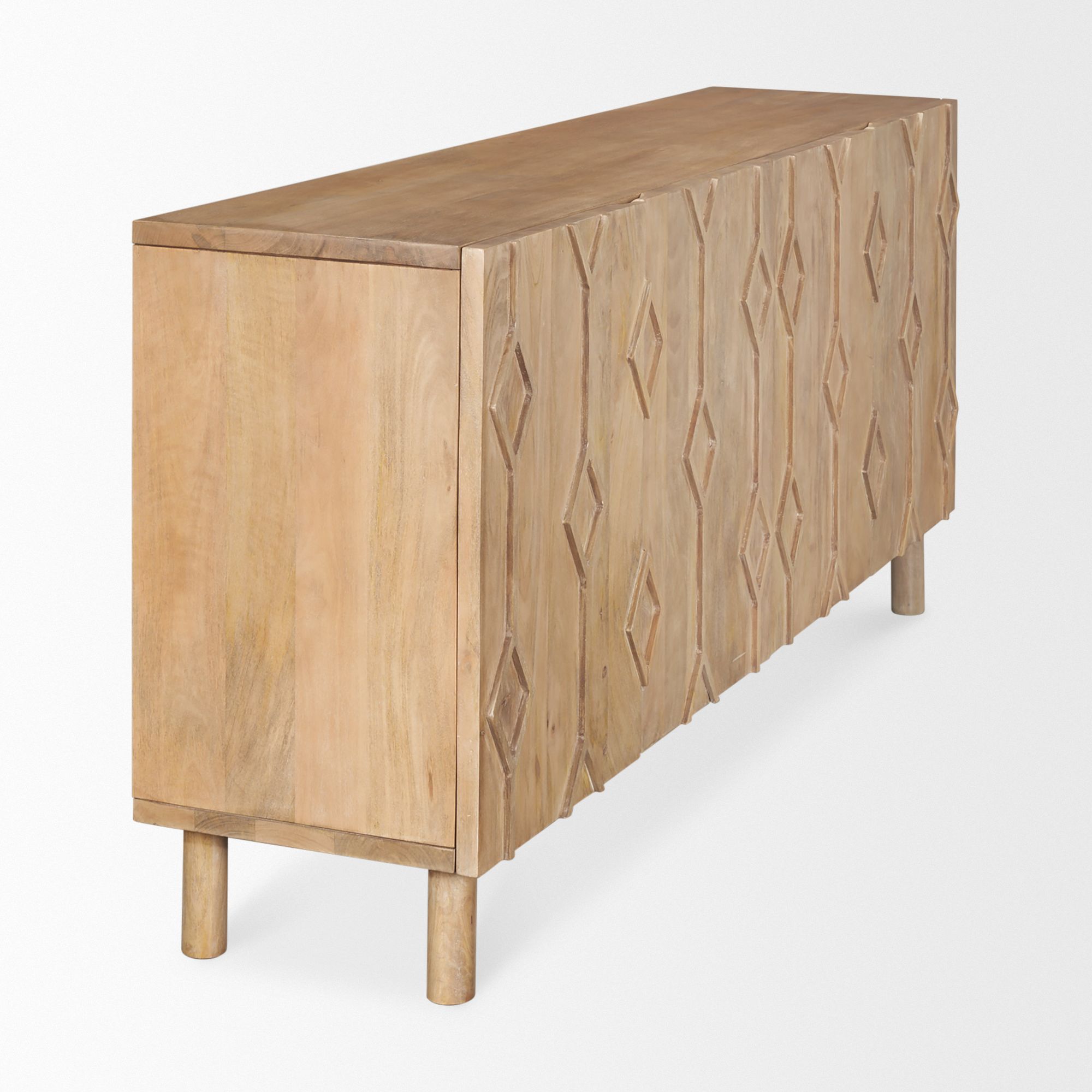 Mercana Heera Sideboard - Light Brown