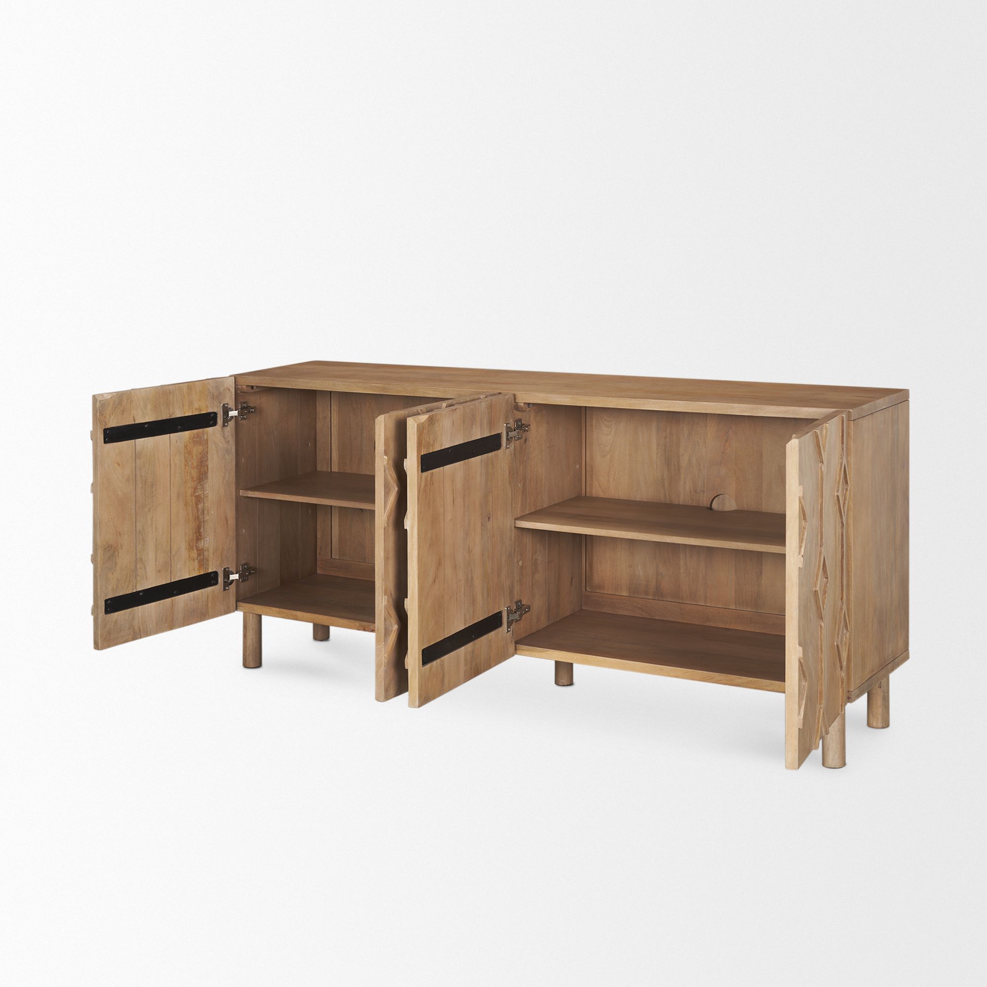 Mercana Heera Sideboard - Light Brown