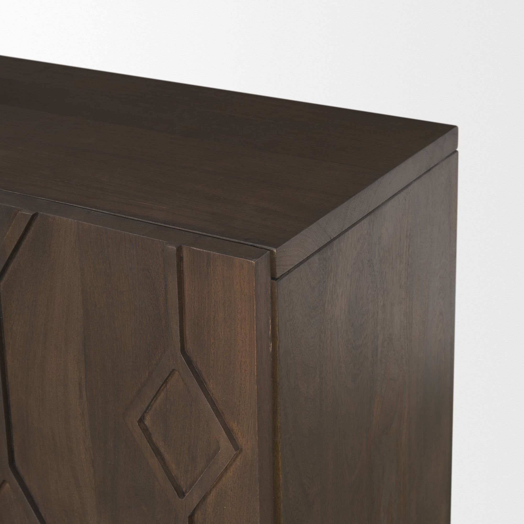 Mercana Heera Sideboard - Dark Brown