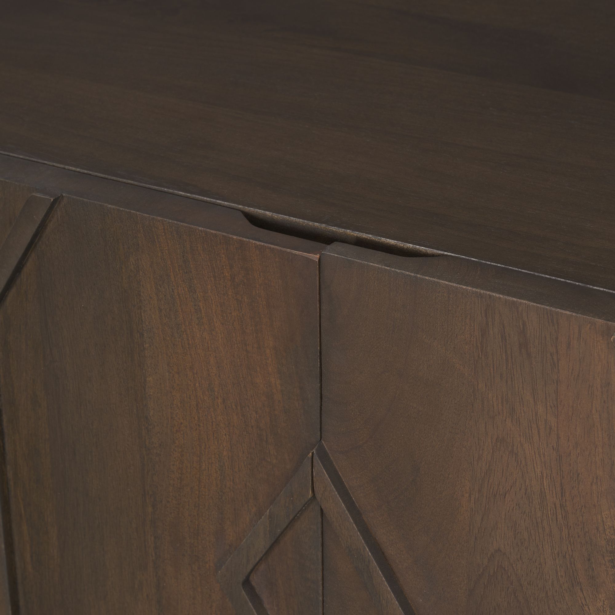 Mercana Heera Sideboard - Dark Brown