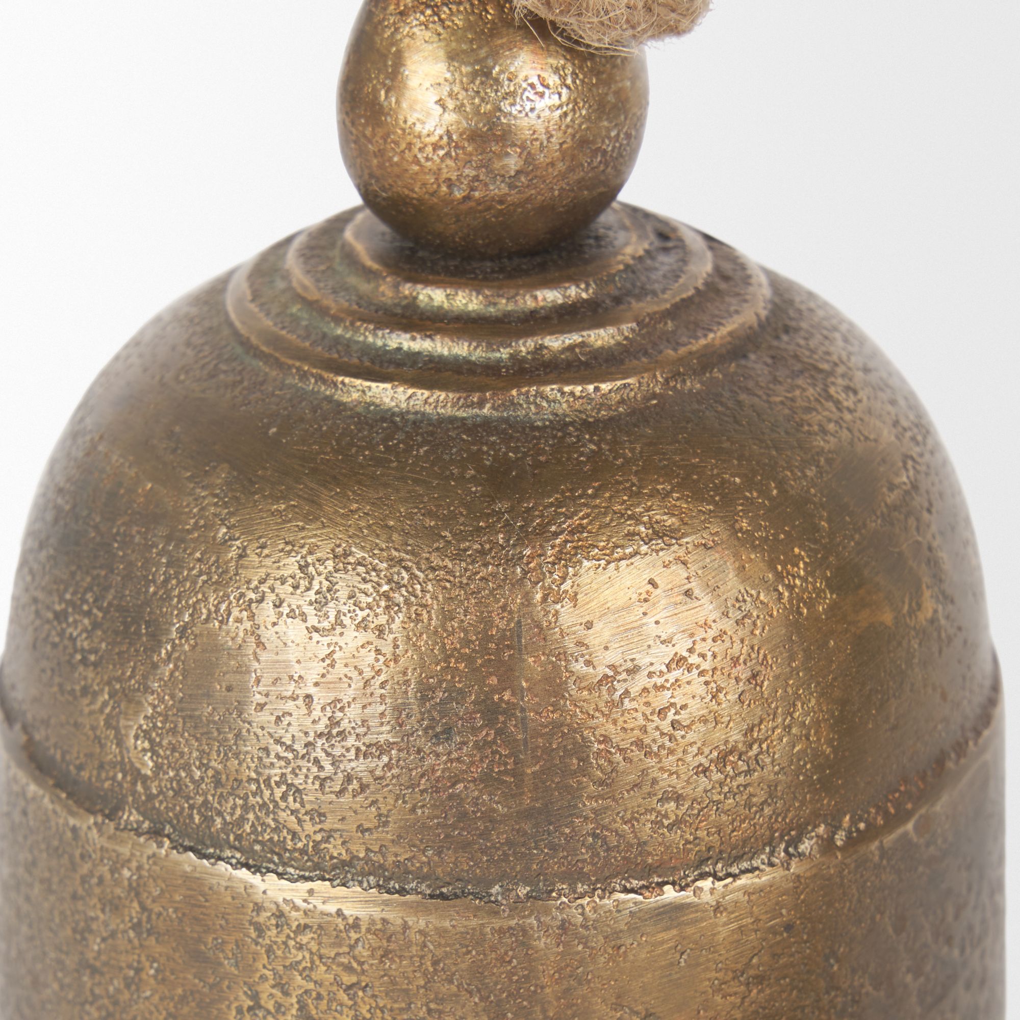 Mercana Quincy Small Metal Decorative Bell Object - Gold