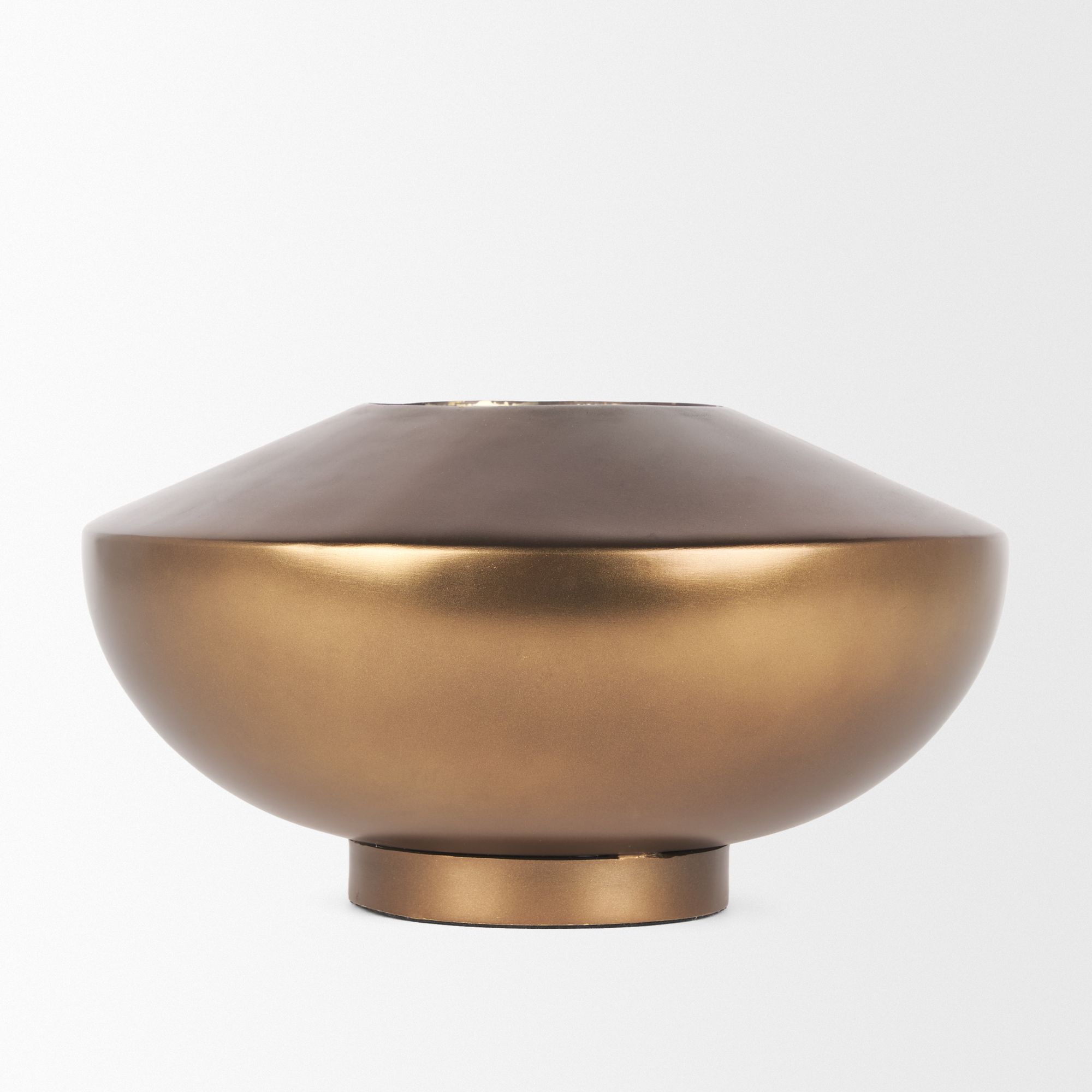 Mercana Quiana Large Metal Vase - Gold