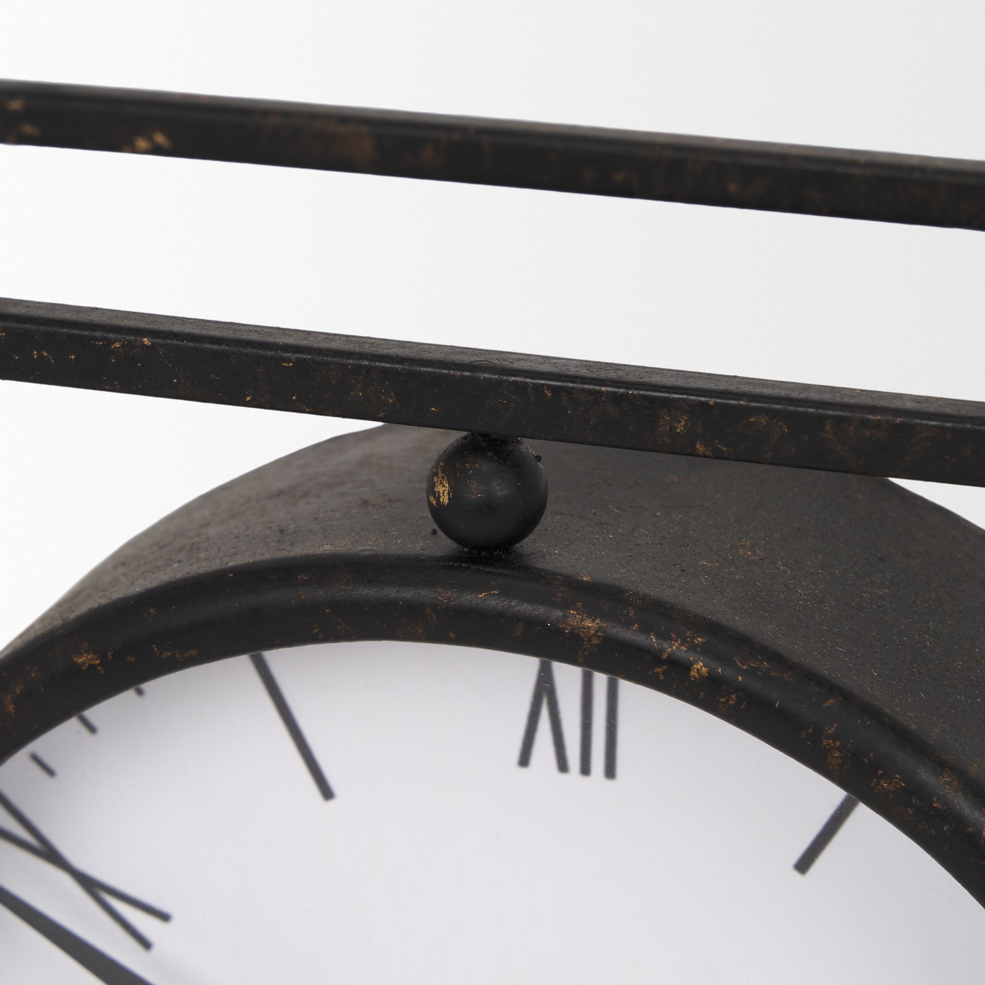 Mercana - Raisa Black Table Clock