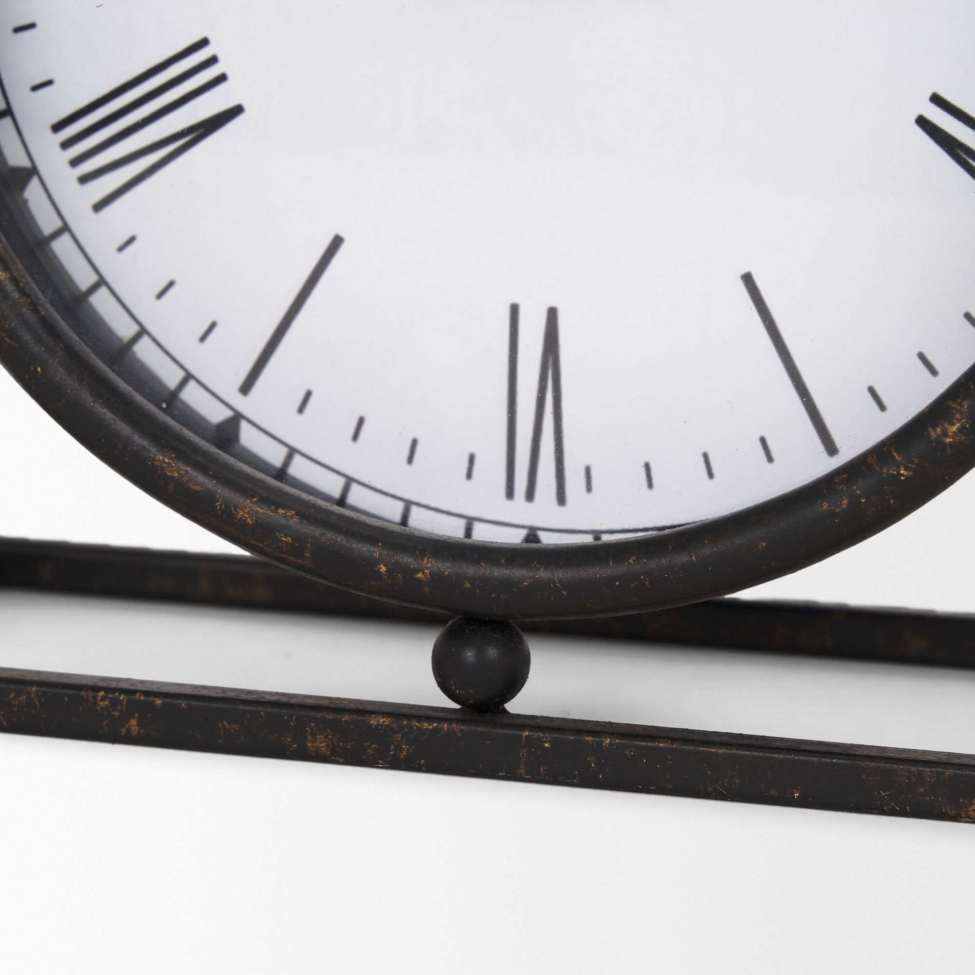 Mercana - Raisa Black Table Clock