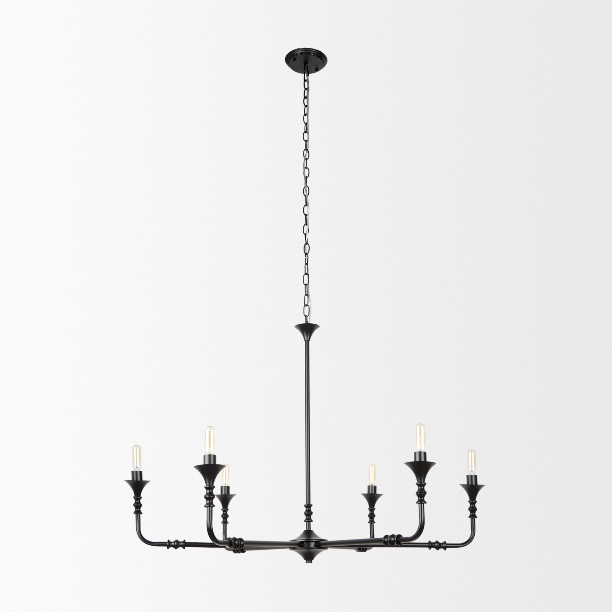 Mercana Gabriel Small Chandelier - Black