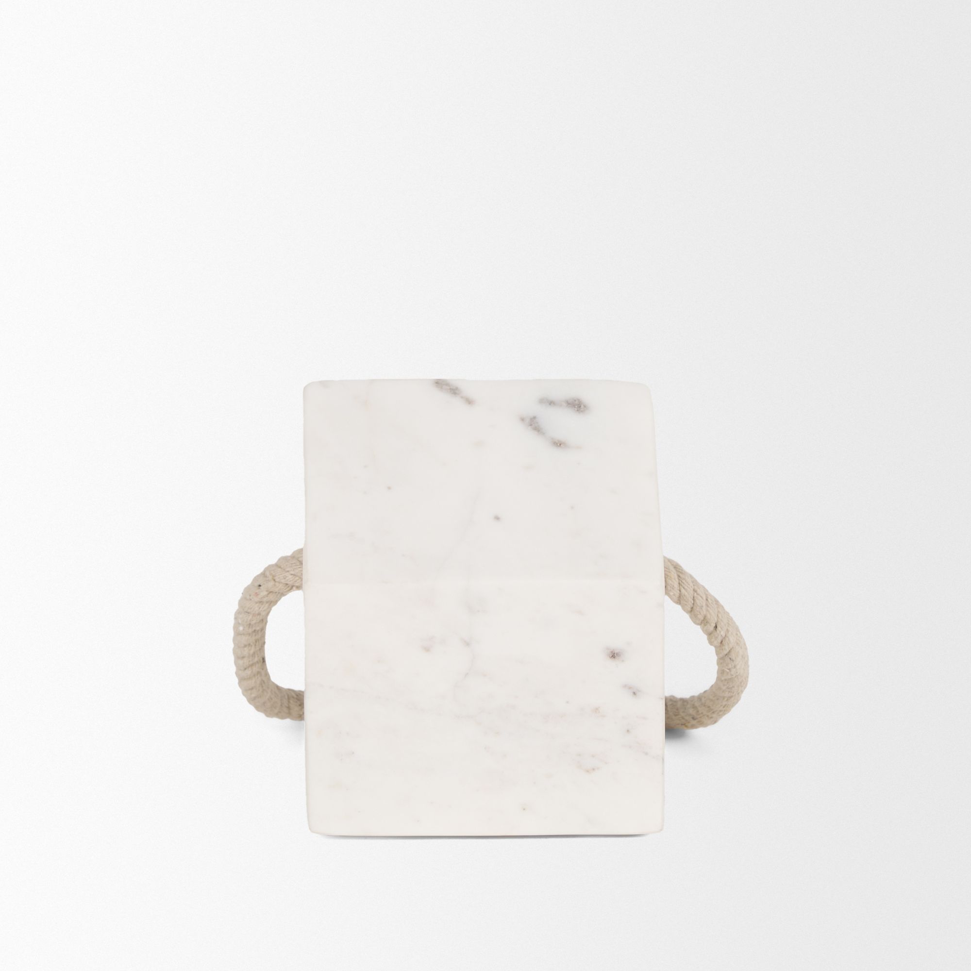 Mercana Raena Marble House Door Stopper - White