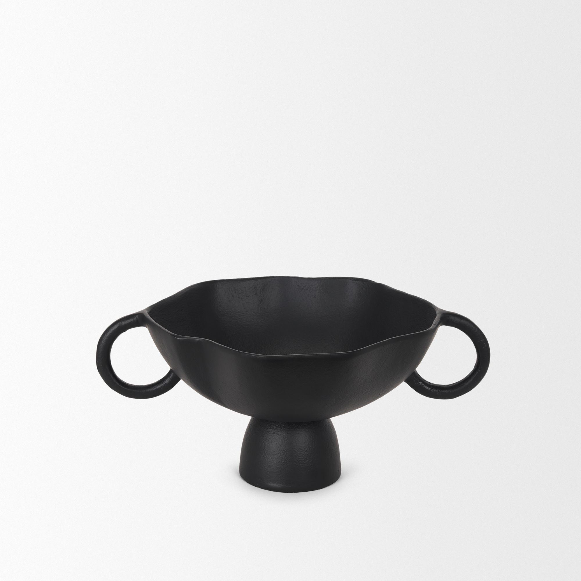 Mercana Radka Metal Decorative Bowl - Black, Small