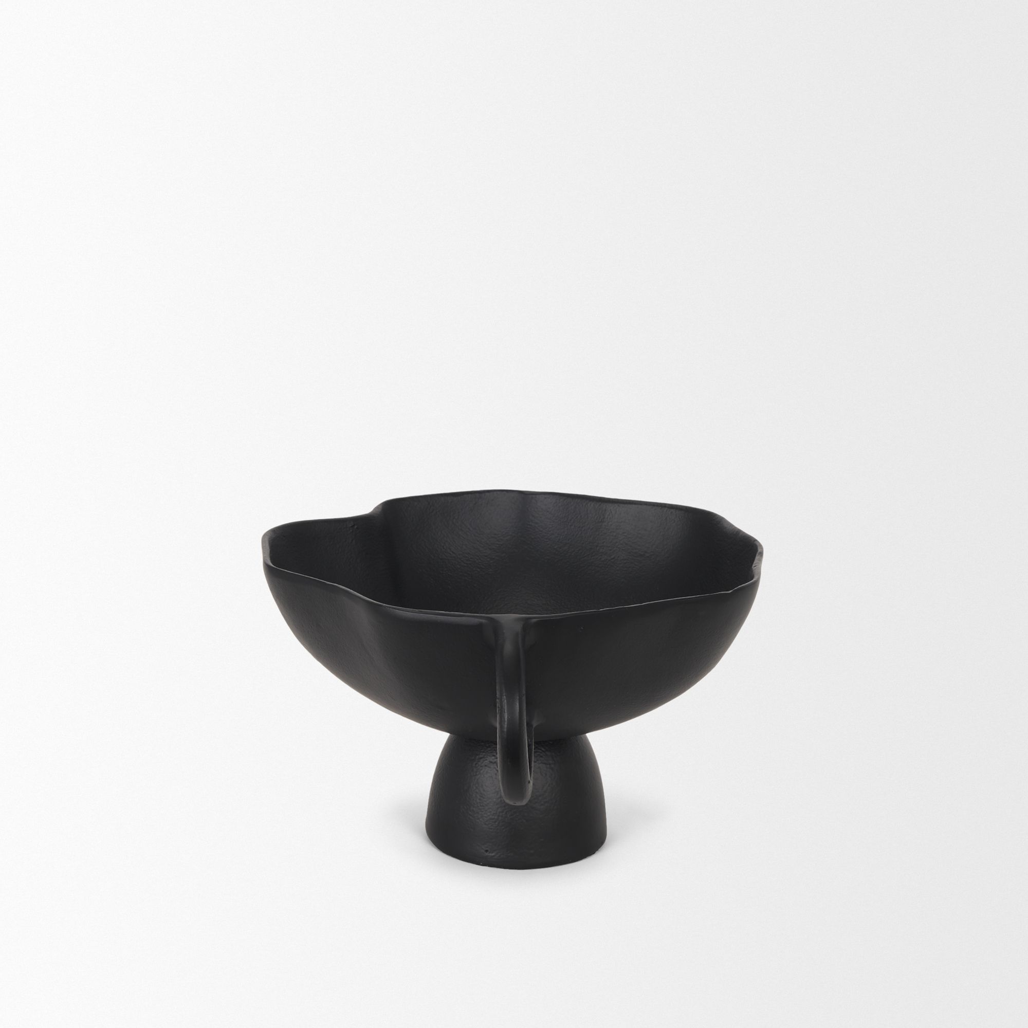 Mercana Radka Metal Decorative Bowl - Black, Small