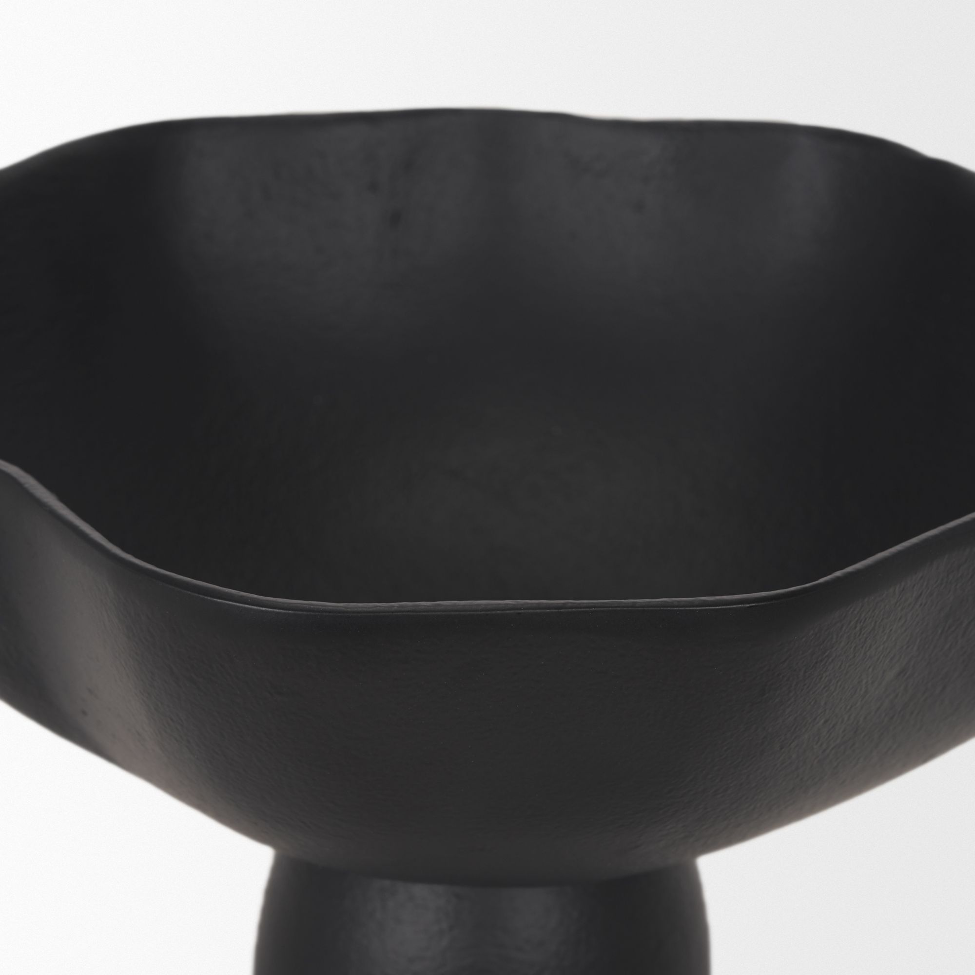 Mercana Radka Metal Decorative Bowl - Black, Small