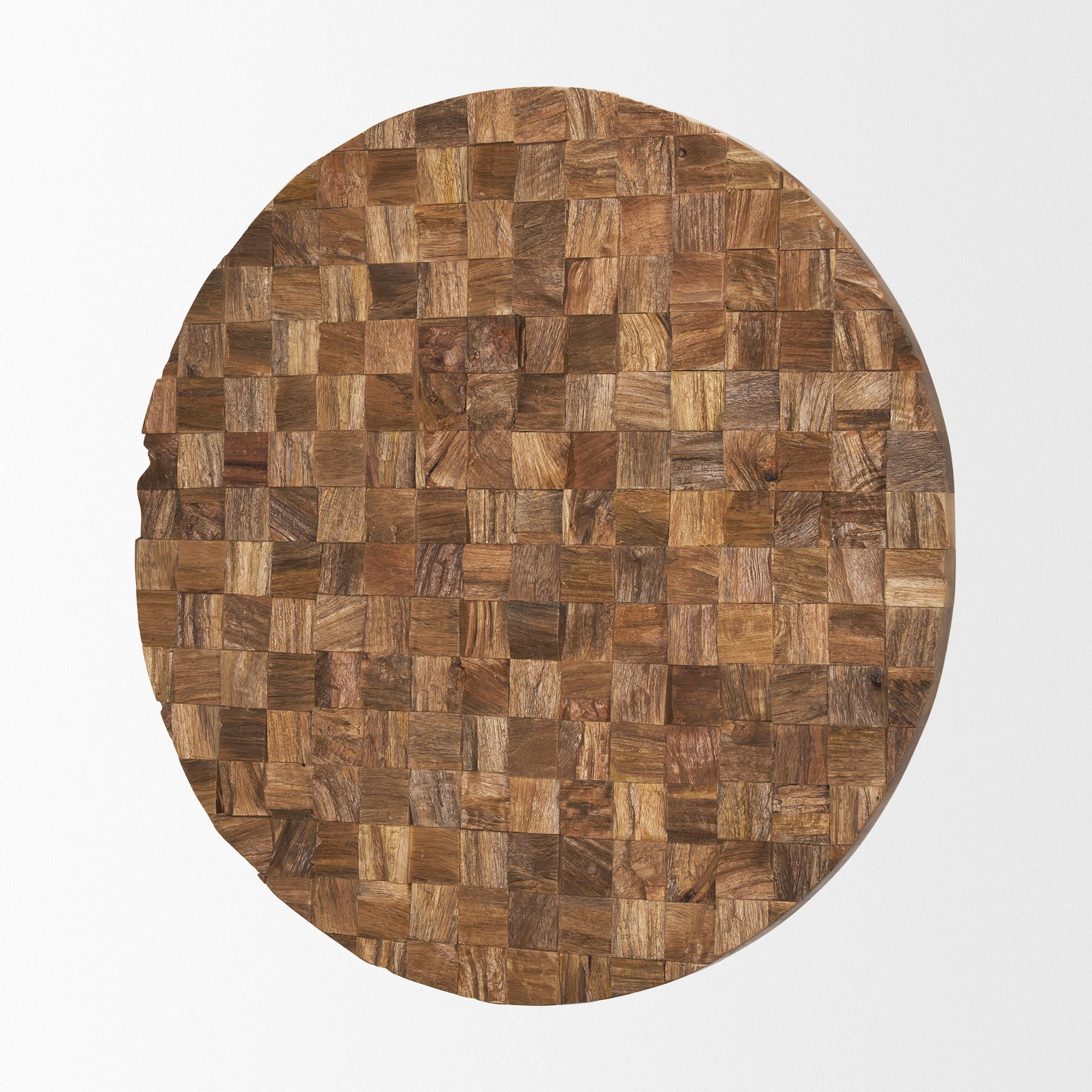 Mercana 32" Into the Abyss II Wall Art - Light Brown, Wood