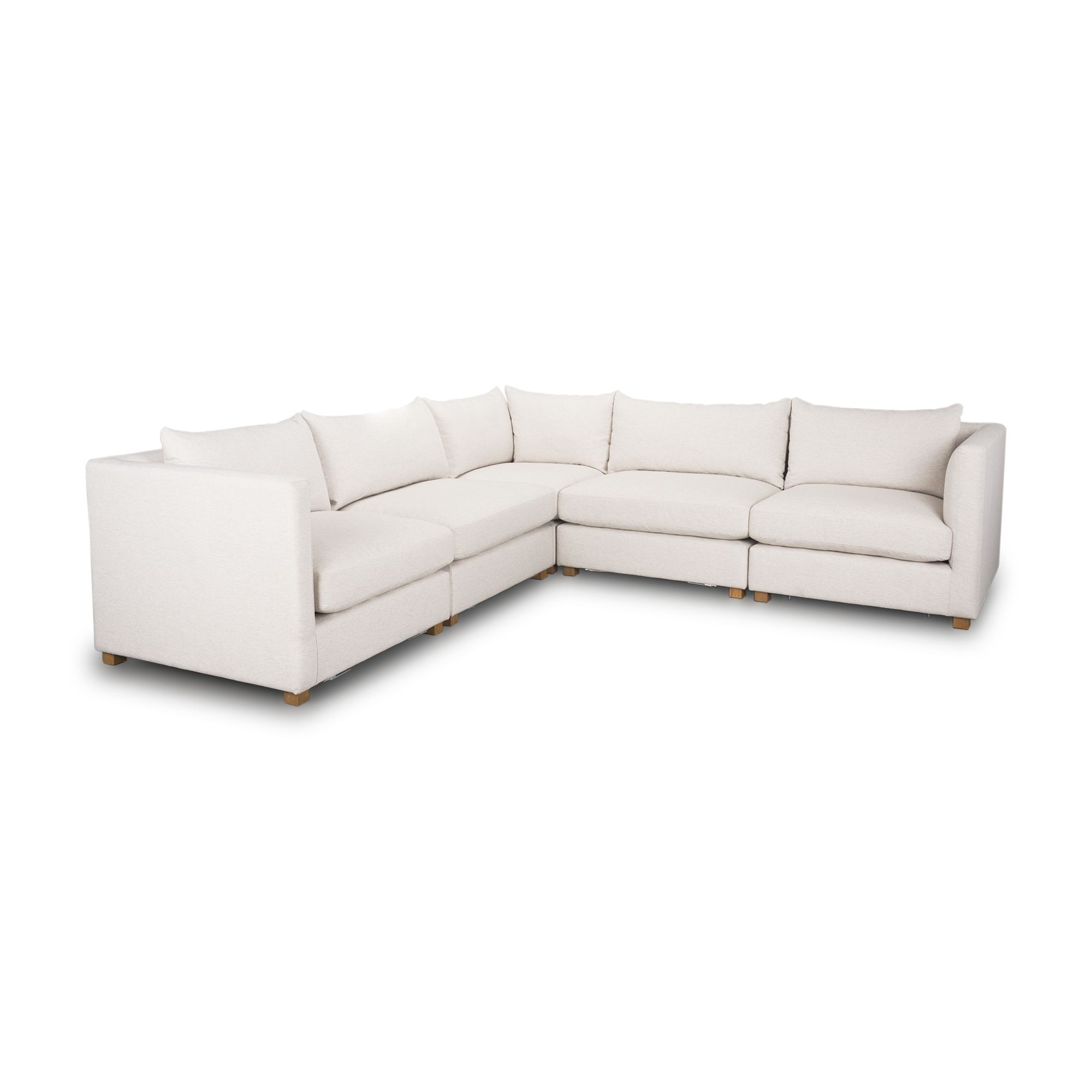 Mercana - Halston Corner 5 Piece Sectional