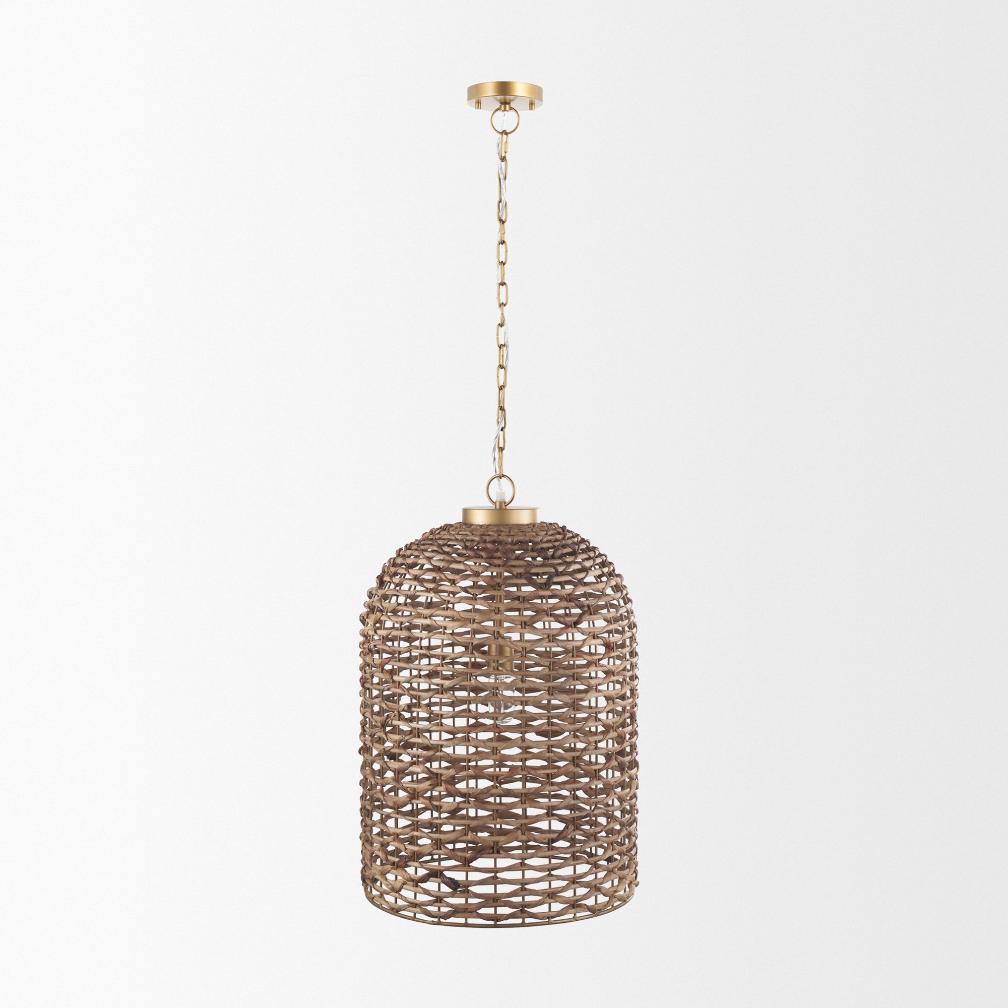 Mercana Sana Tall Pendant Light - Gold