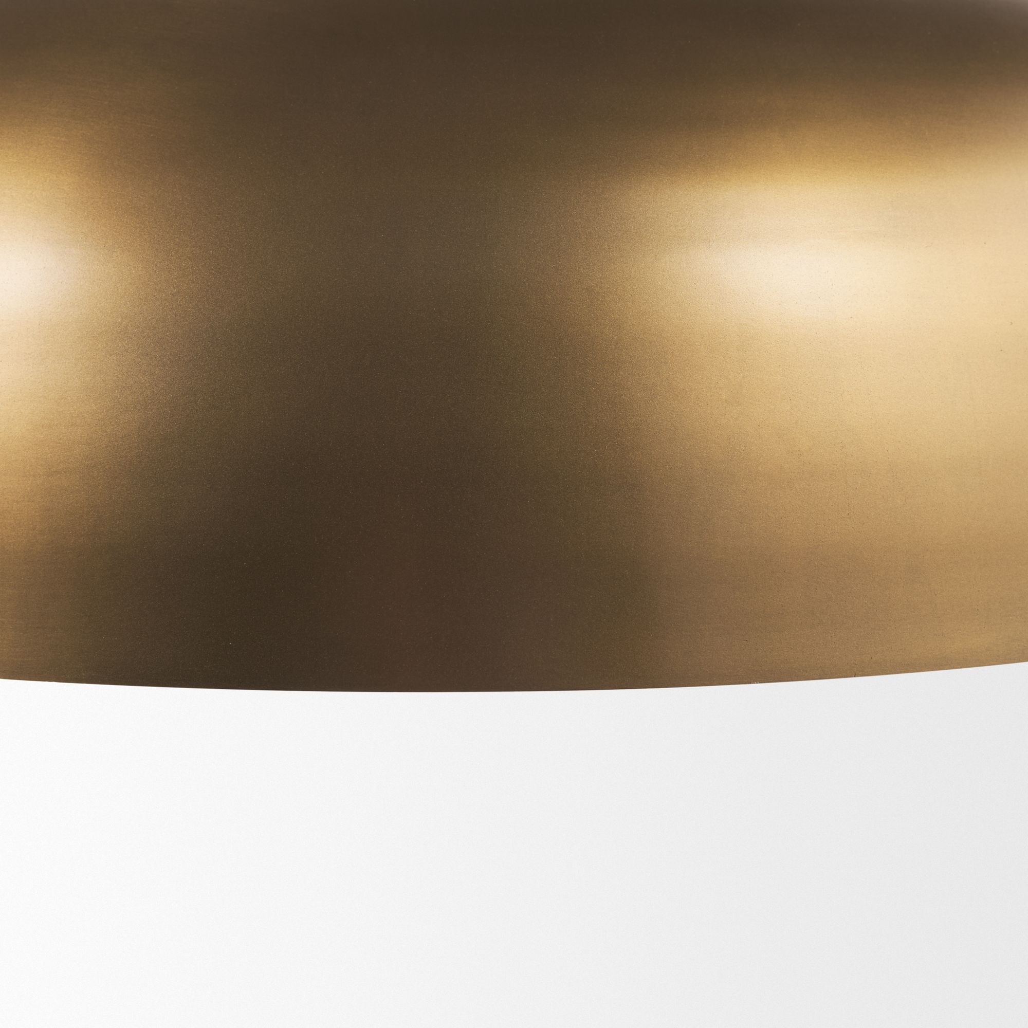 Mercana Sanne Wide Pendant Light with Silver Foil - Gold, Metal