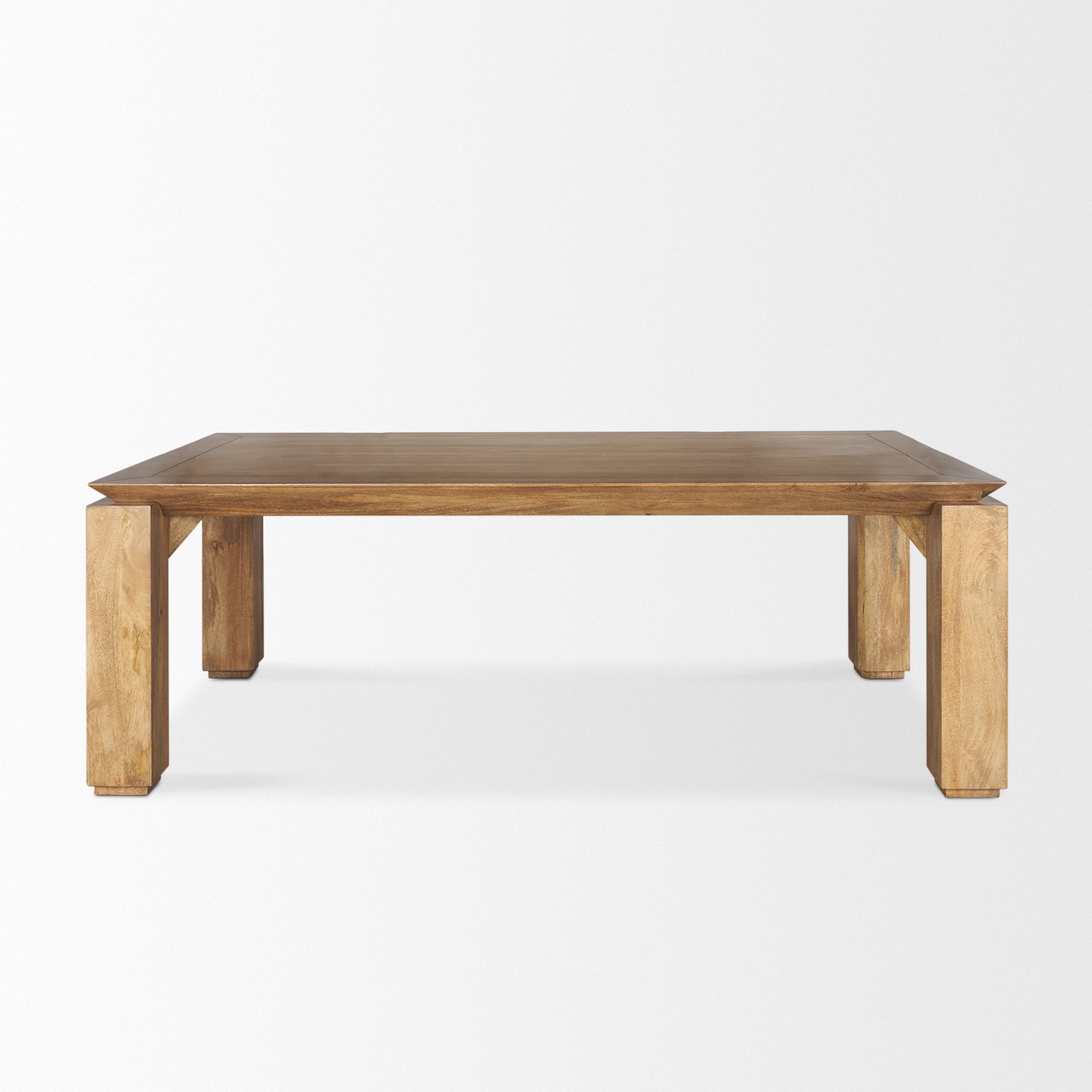 Mercana - Sapphira Rectangular Dining Table in Brown, Wood