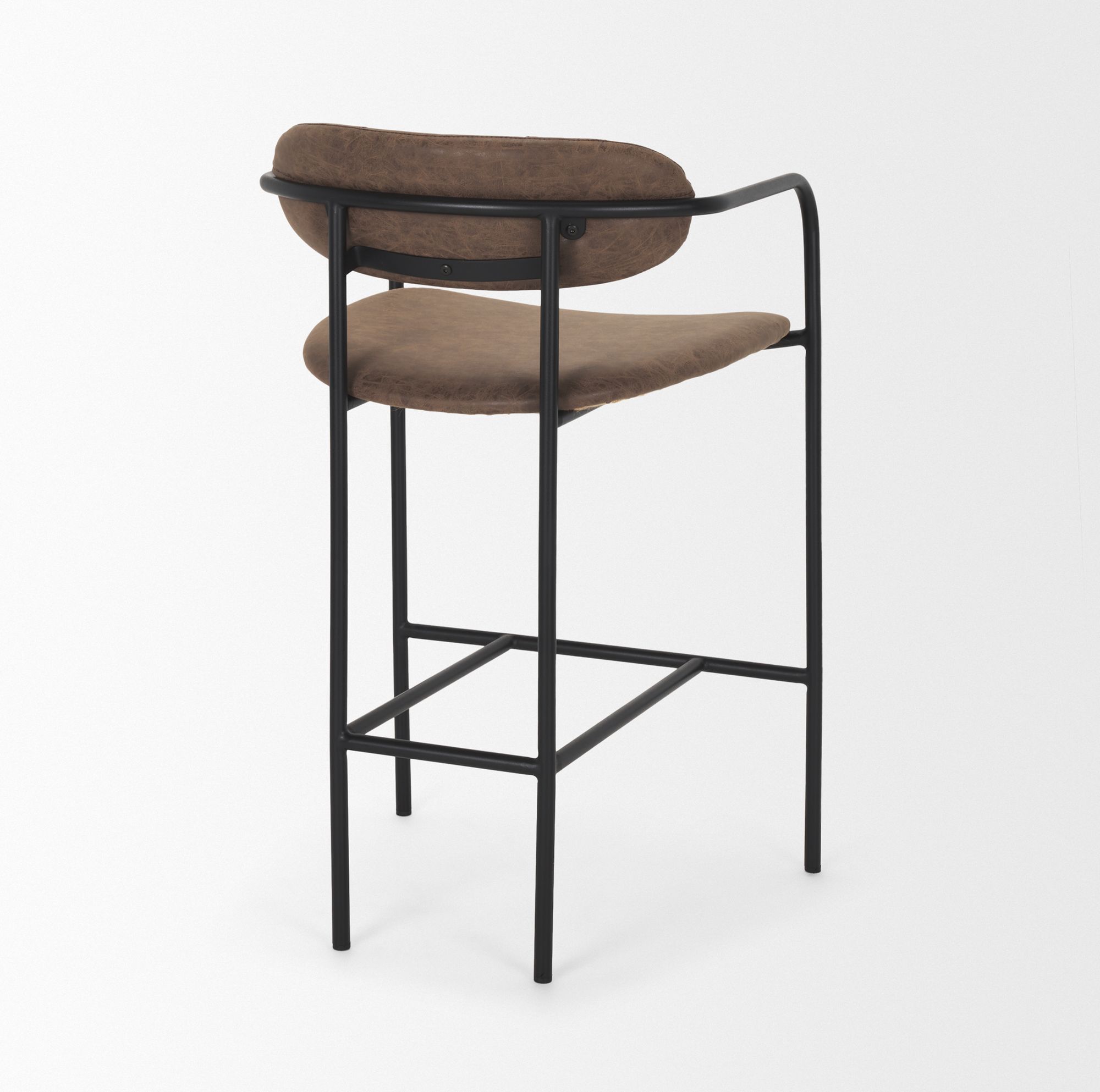 Mercana Parker 36" Counter Stool - Brown/Black