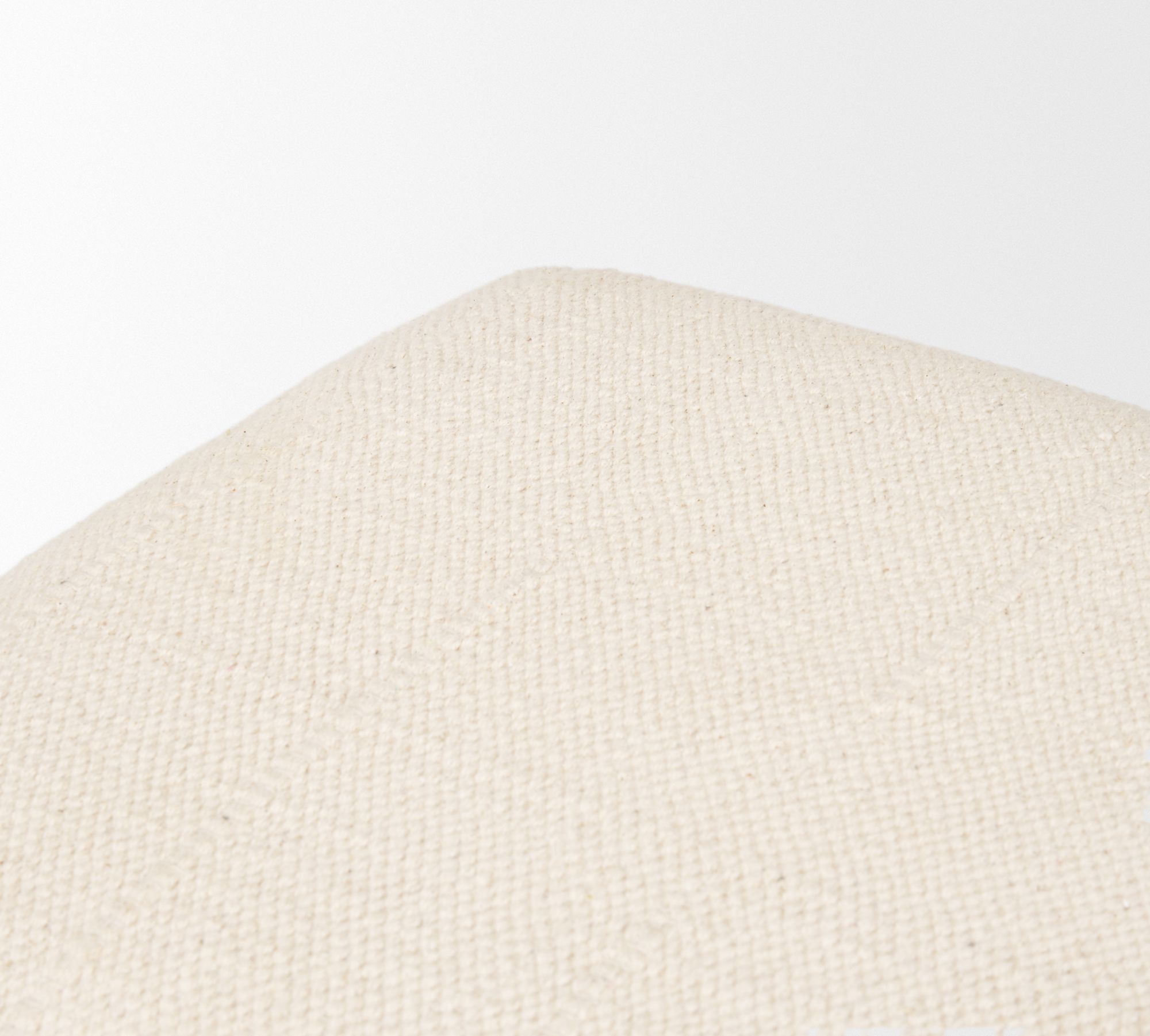 Mercana Shae Bench with Oatmeal Fabric - Cream