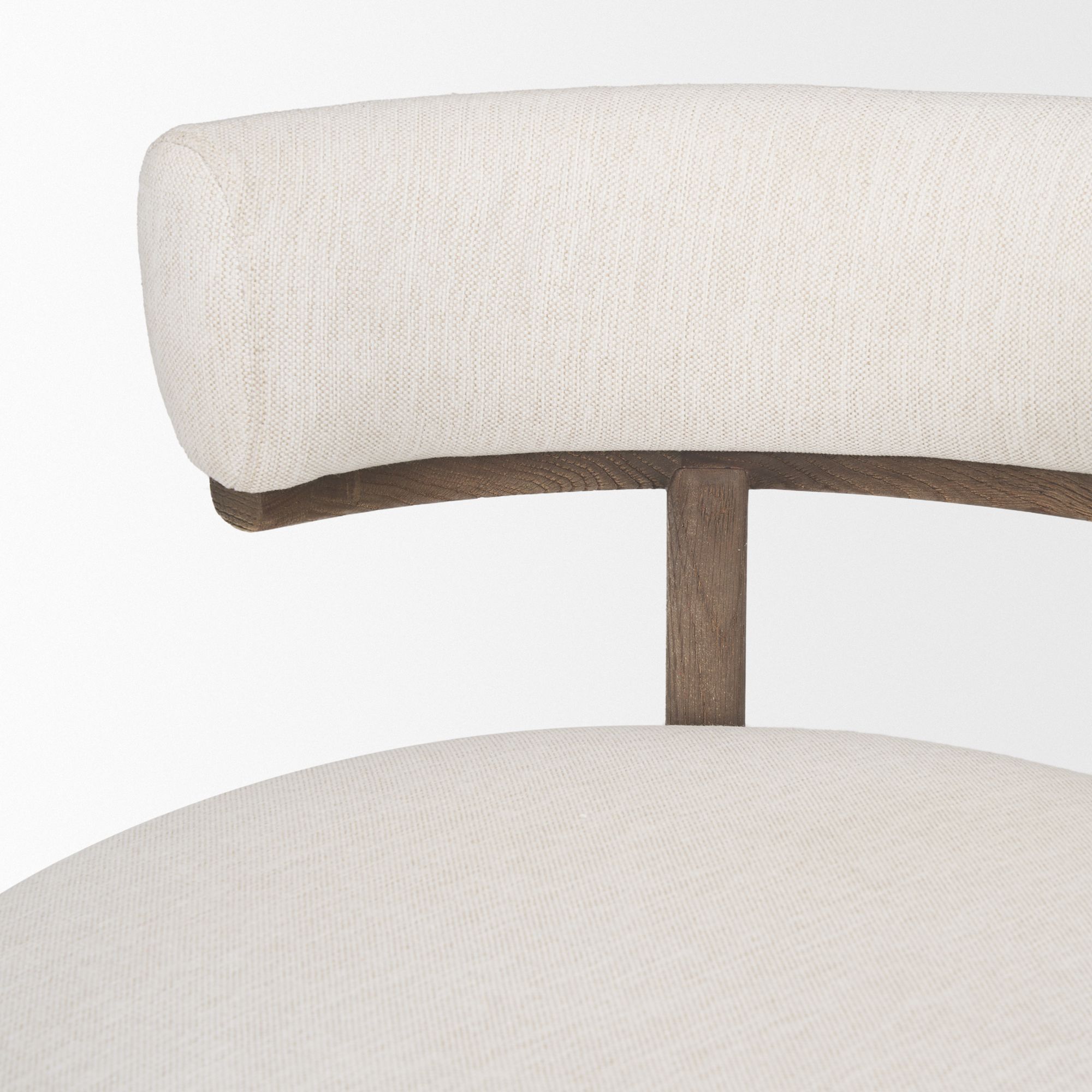 Mercana - Souvik Accent Chair in Oatmeal, Fabric