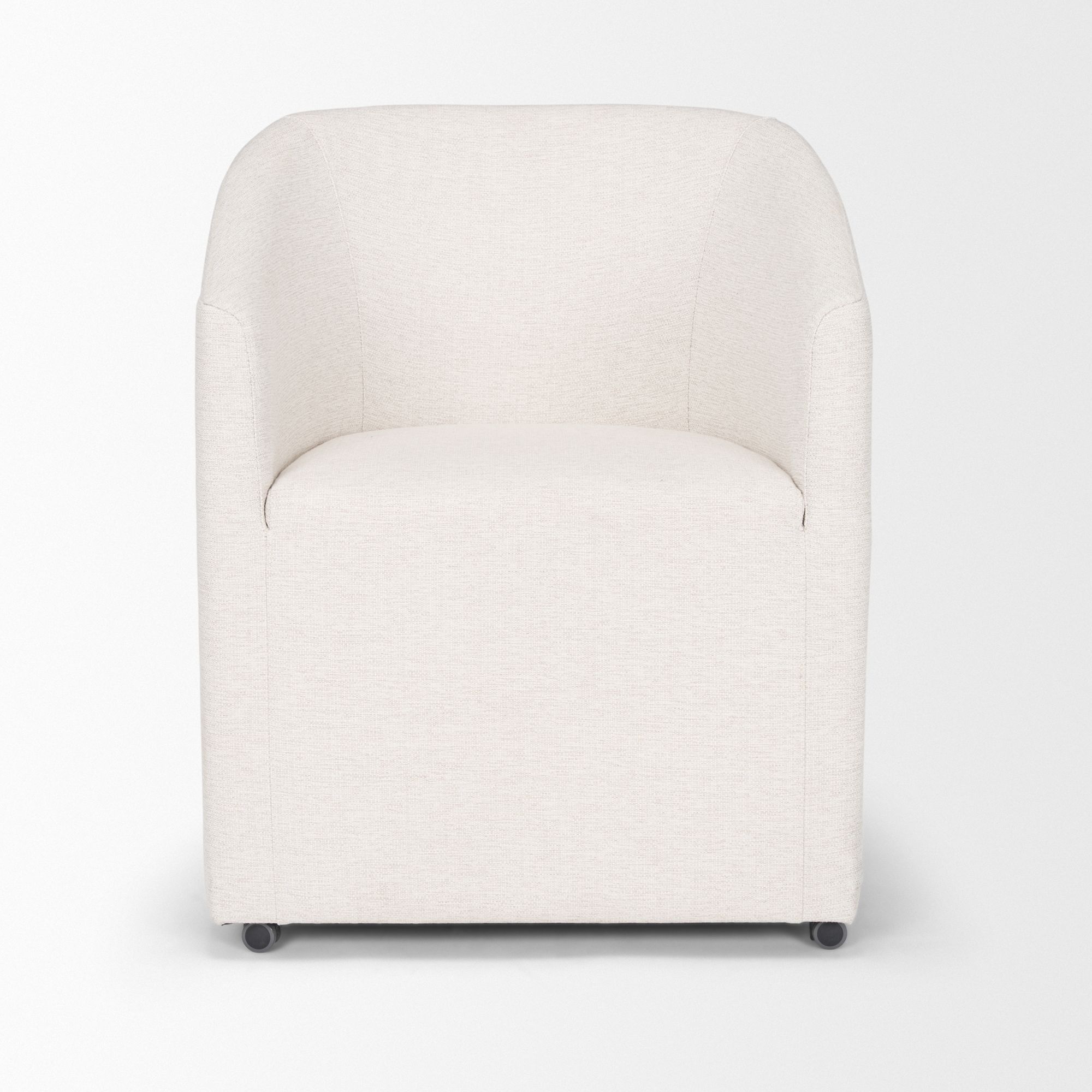 Mercana - Sondra Dining Chair in Oatmeal, Fabric