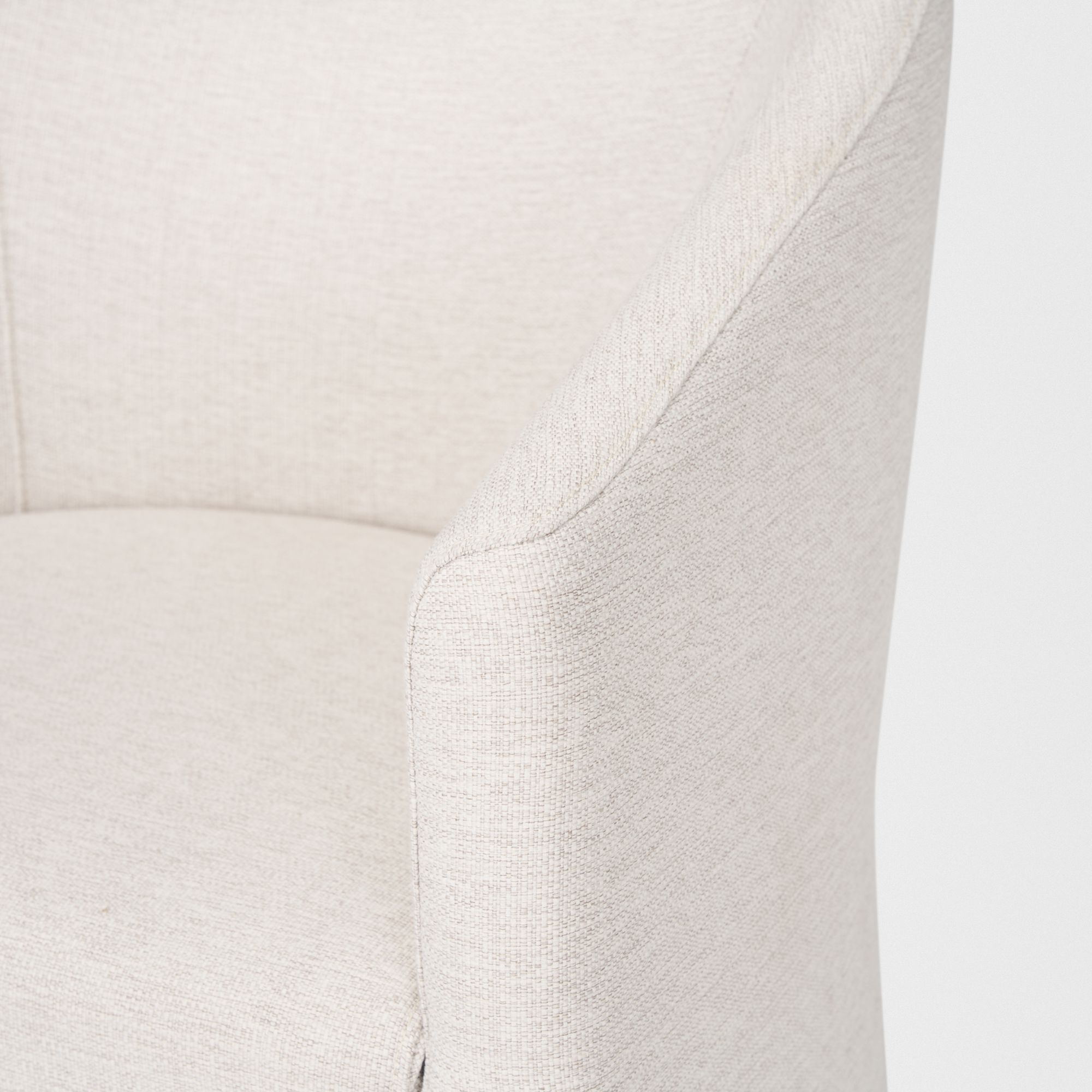 Mercana - Sondra Dining Chair in Oatmeal, Fabric