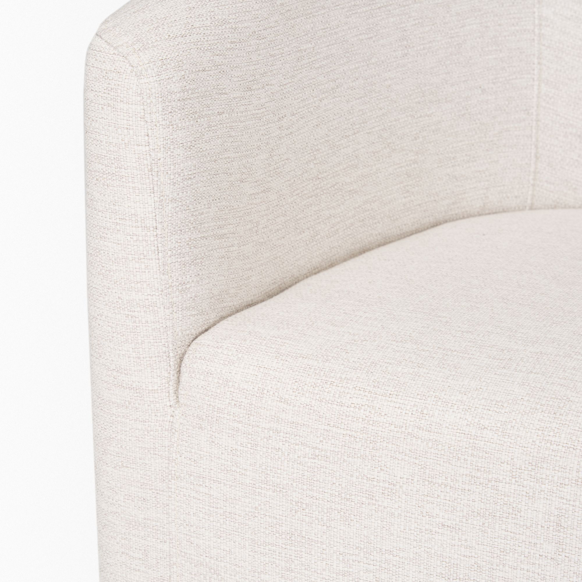 Mercana - Sondra Dining Chair in Oatmeal, Fabric