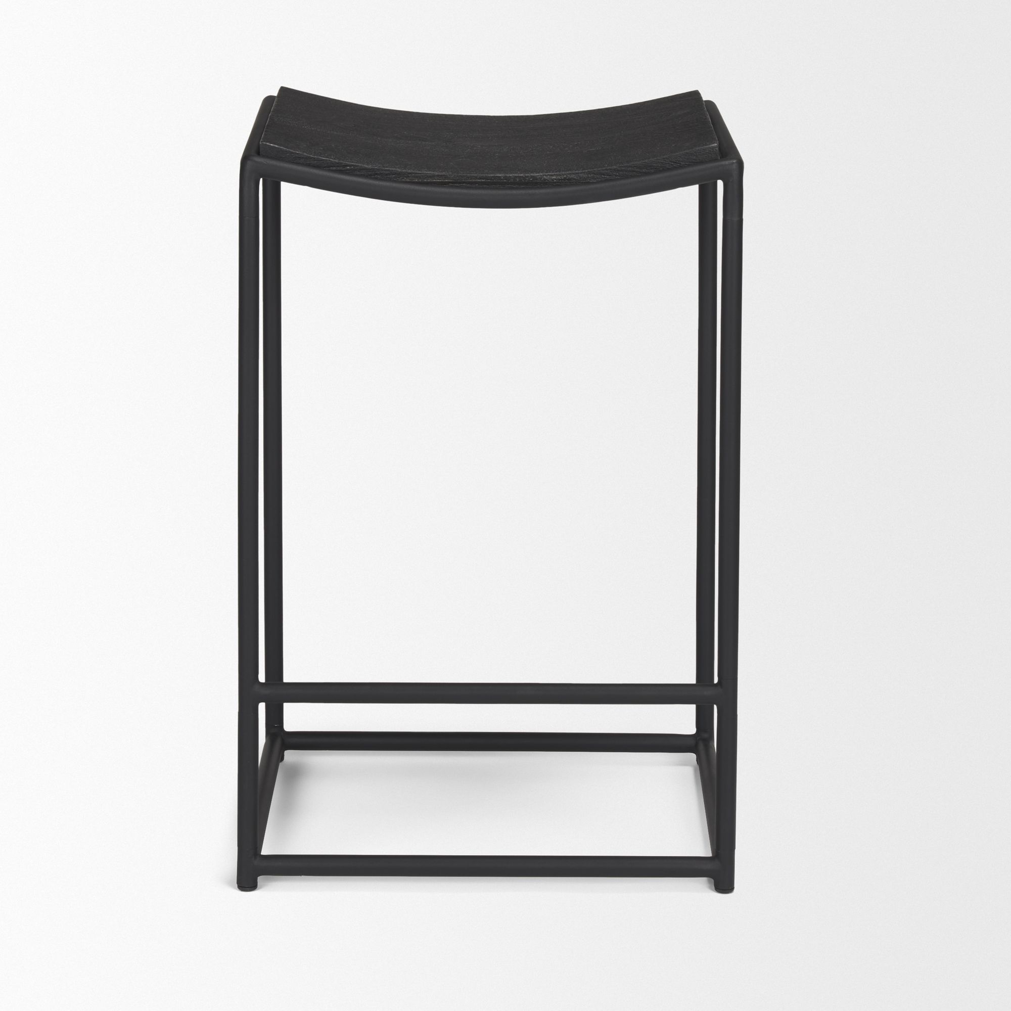 Mercana Taniel Counter Stool - Black, Wood