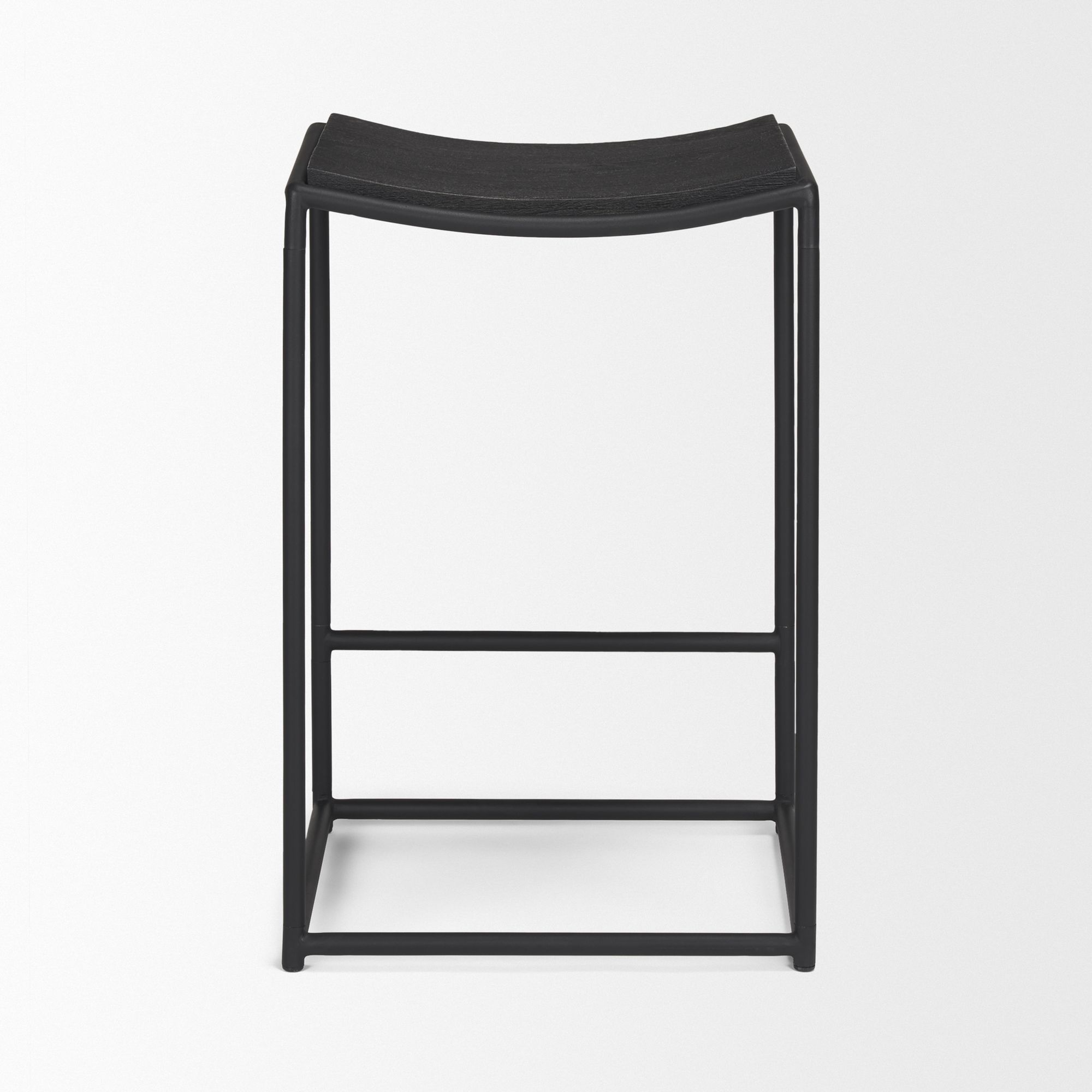 Mercana Taniel Counter Stool - Black, Wood