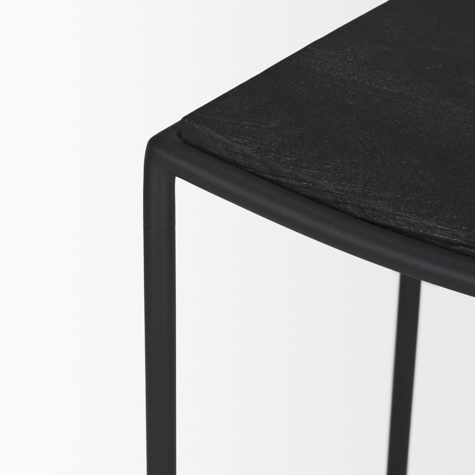 Mercana Taniel Counter Stool - Black, Wood