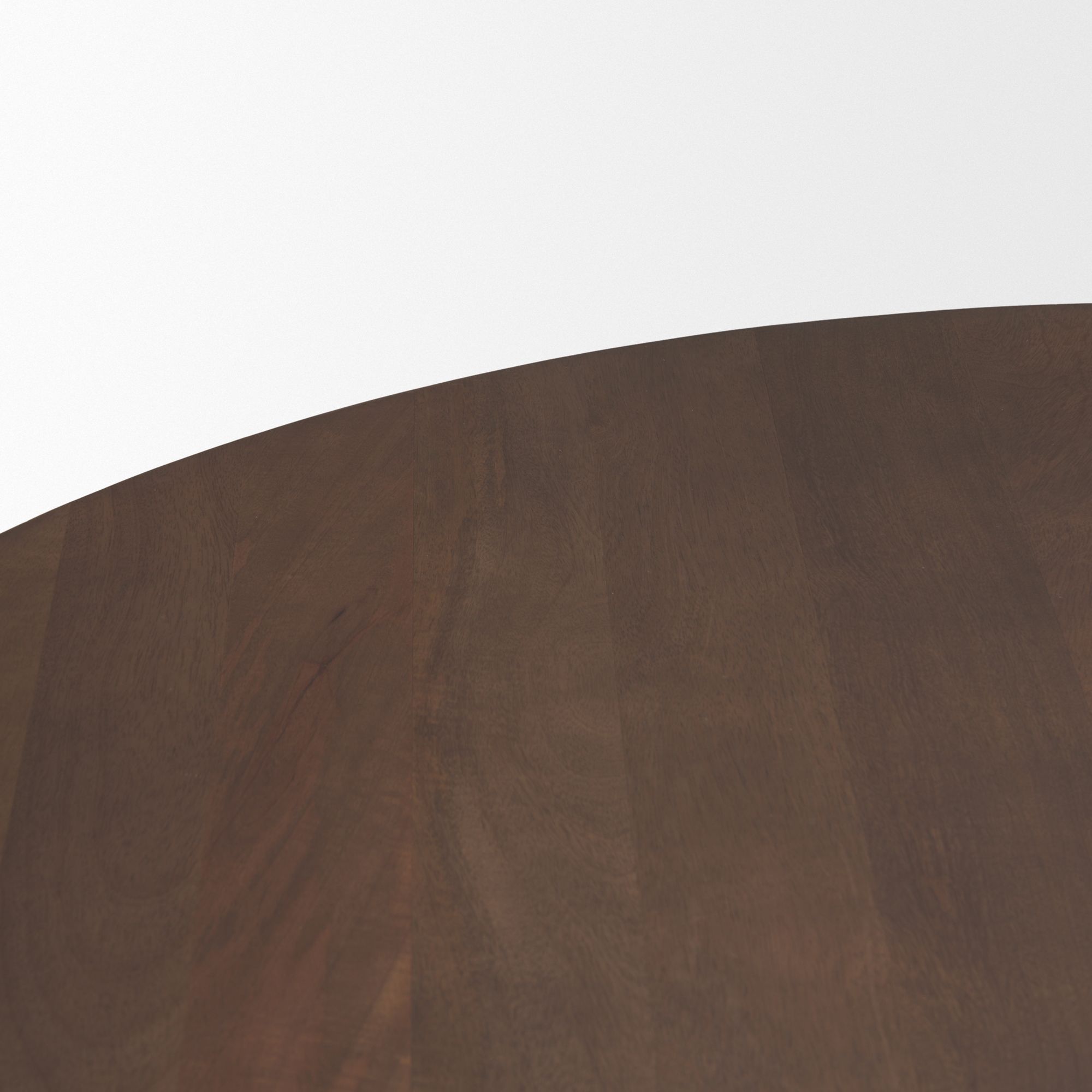 Mercana Swanson Round Dining Table - Dark Brown