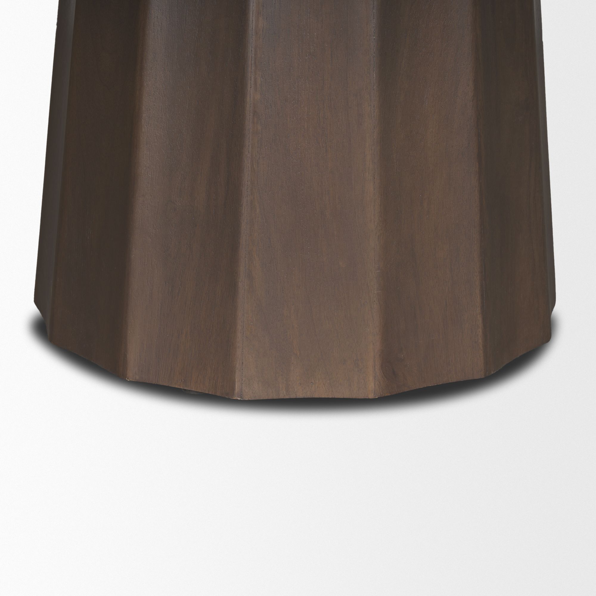 Mercana Swanson Round Dining Table - Dark Brown