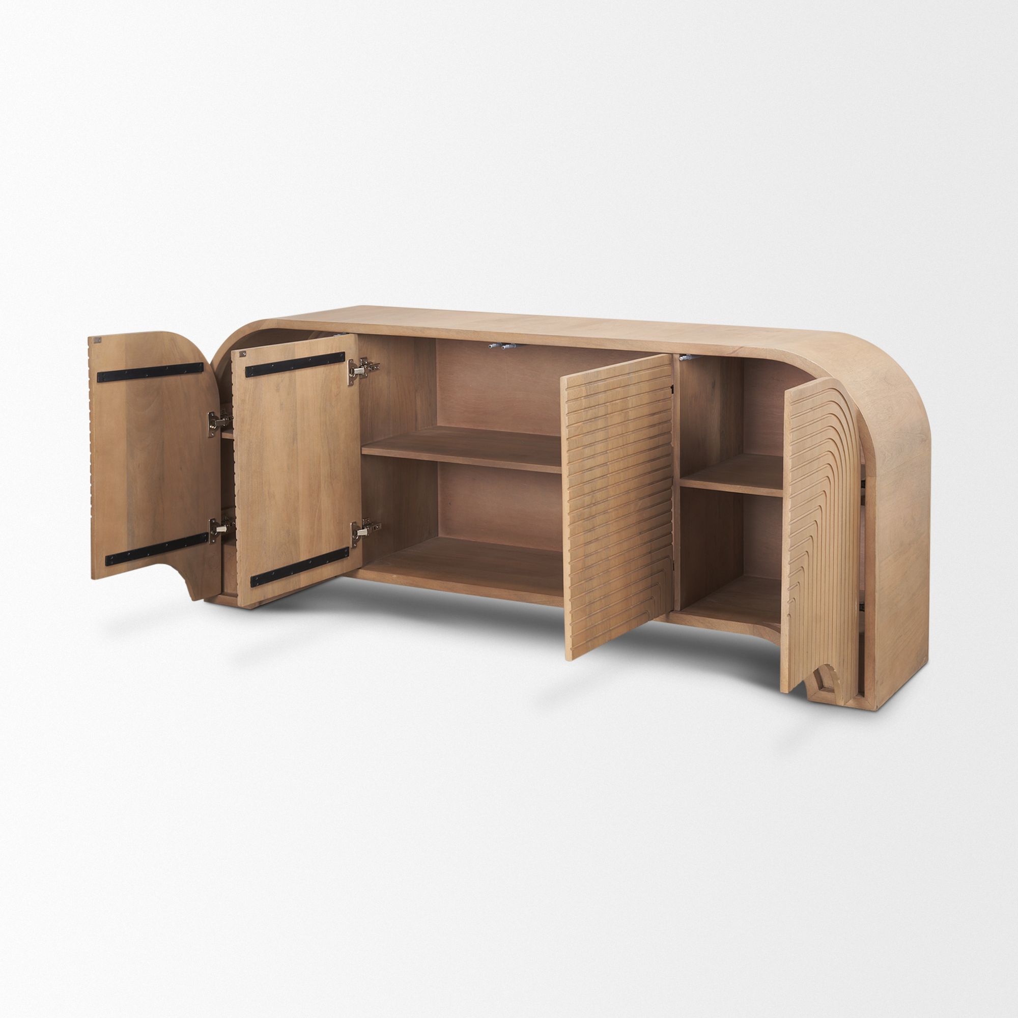 Mercana Sorina Sideboard - Light Brown, Wood