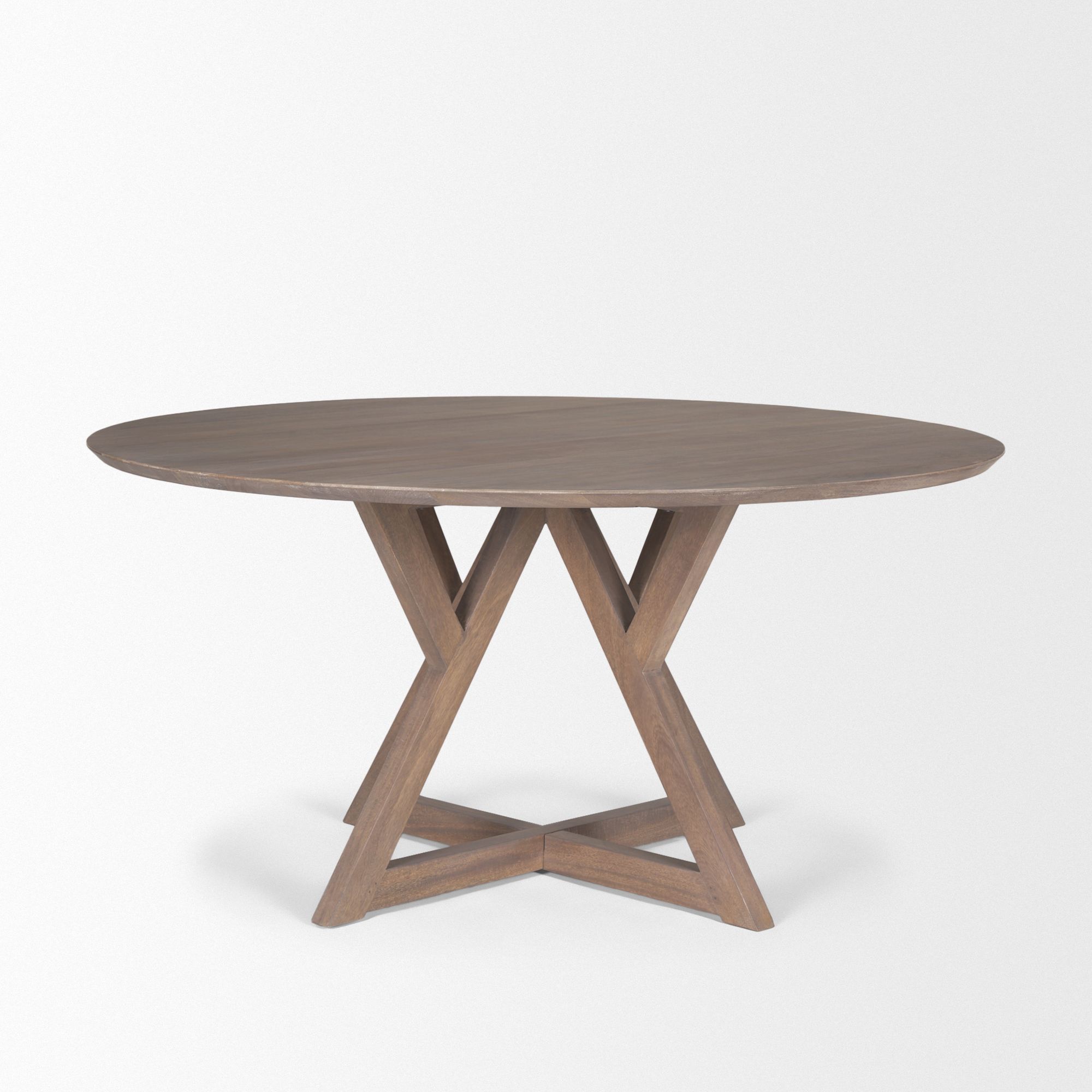 Mercana Jennings 60" Dining Table - Light Brown