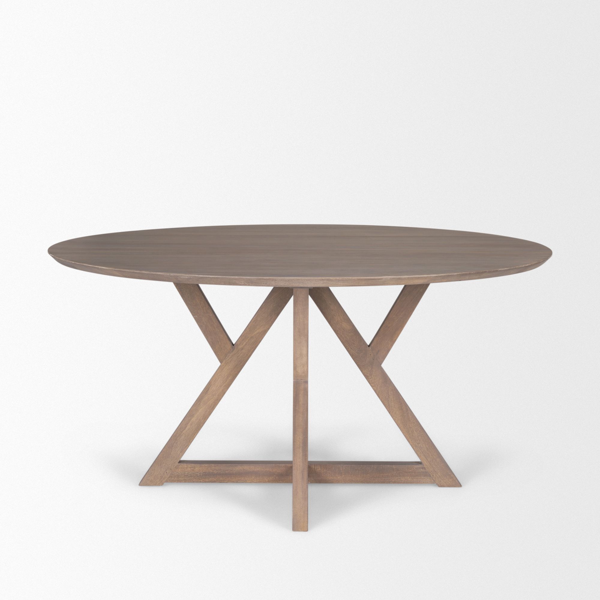 Mercana Jennings 60" Dining Table - Light Brown