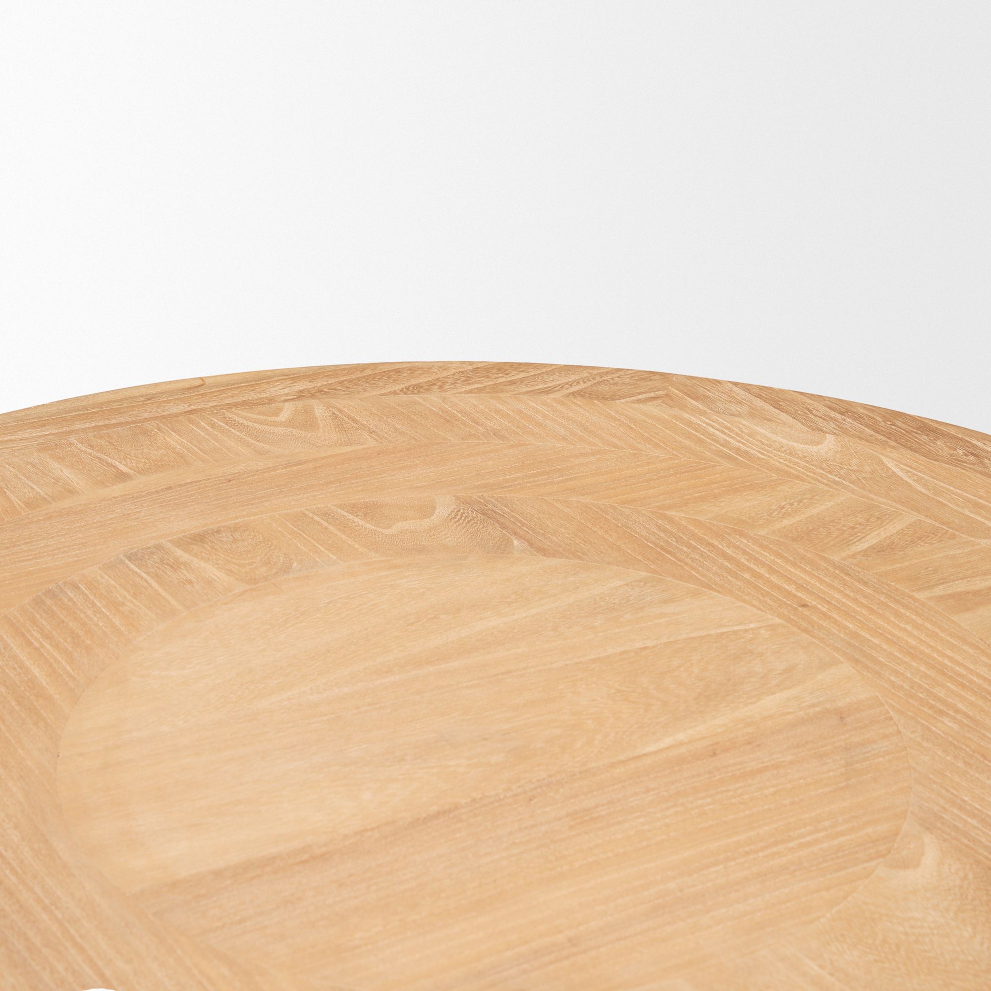 Mercana - Taylin Light Brown Wood Round Coffee Table