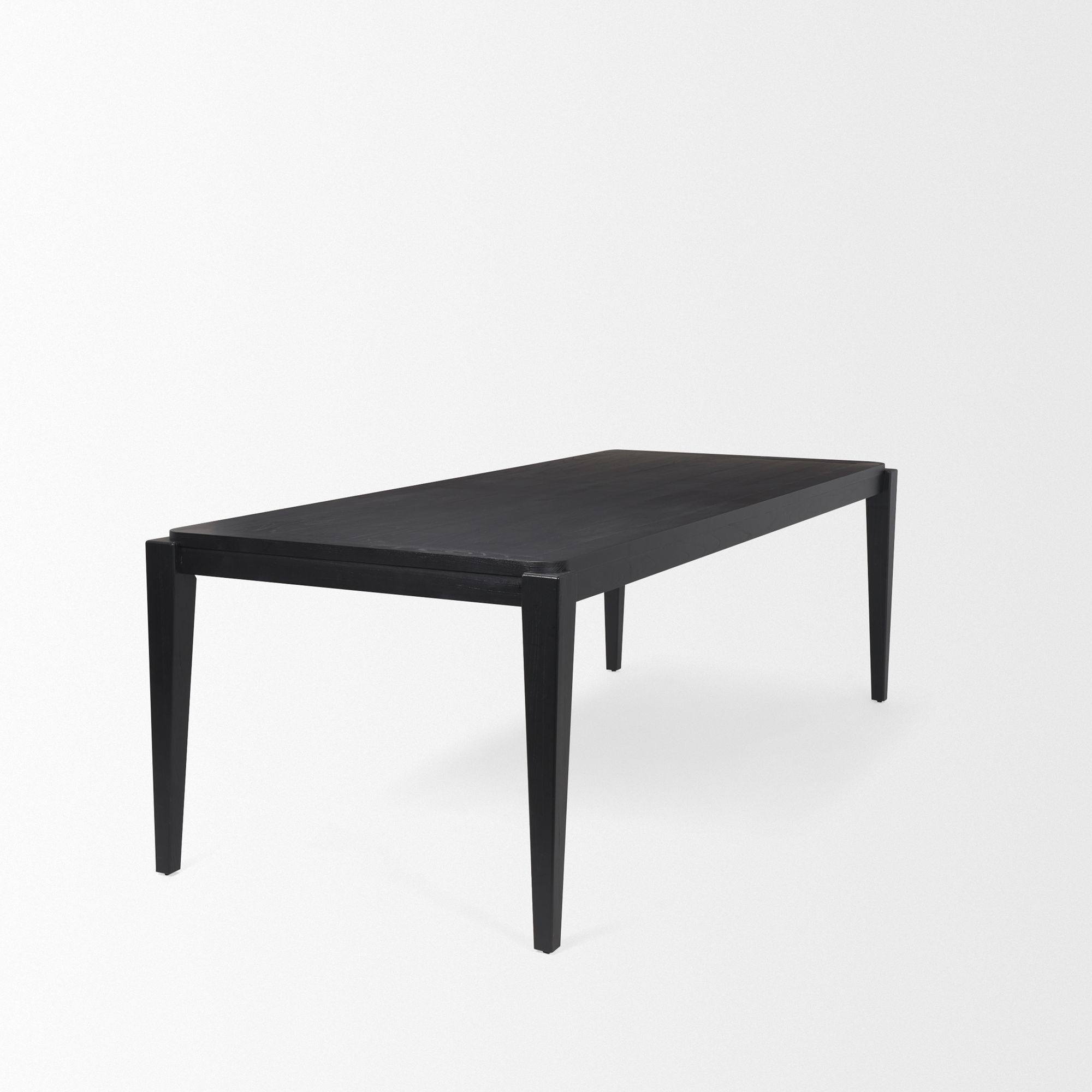 Mercana Teva Rectangular Dining Table - Black