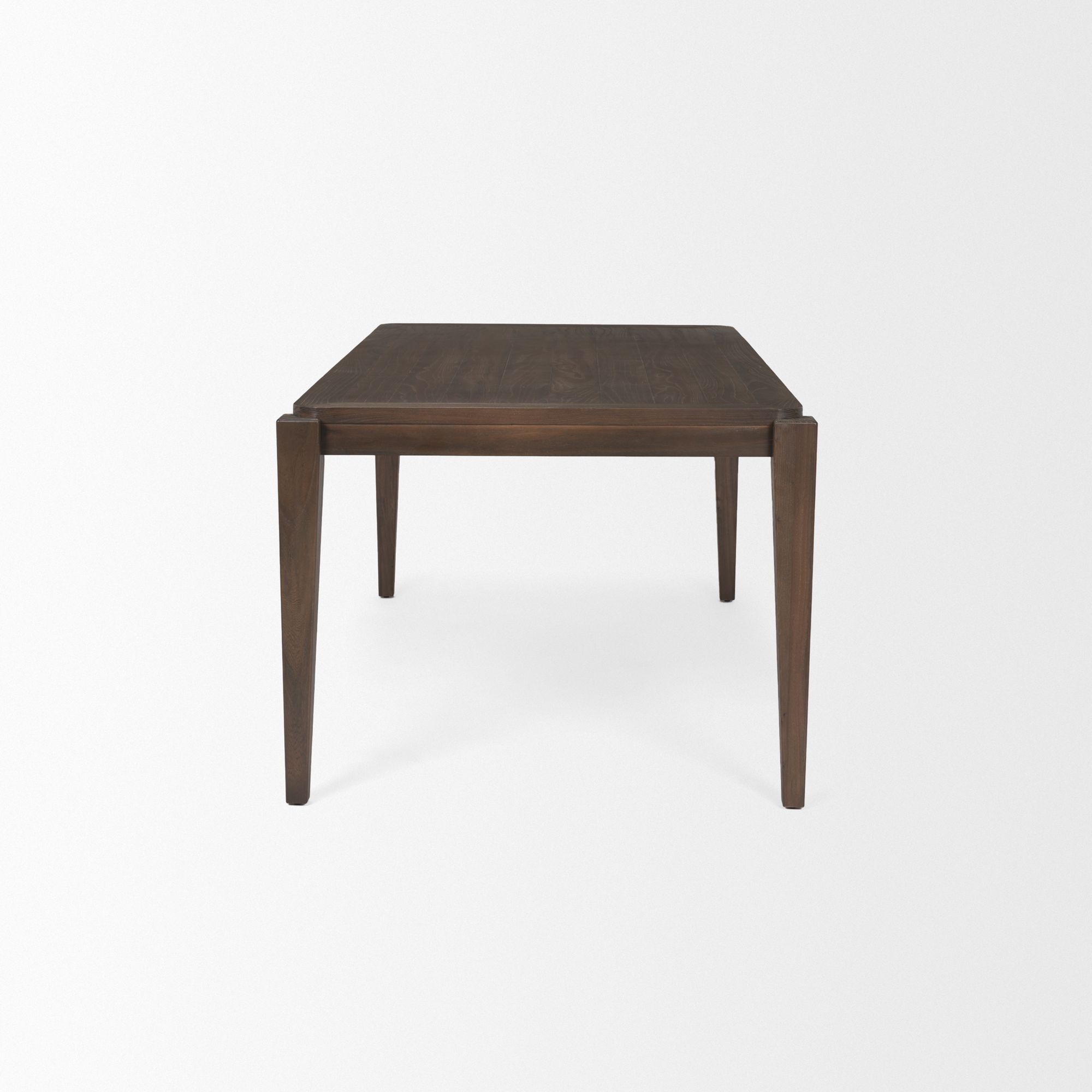 Mercana Teva Rectangular Dining Table - Dark Brown