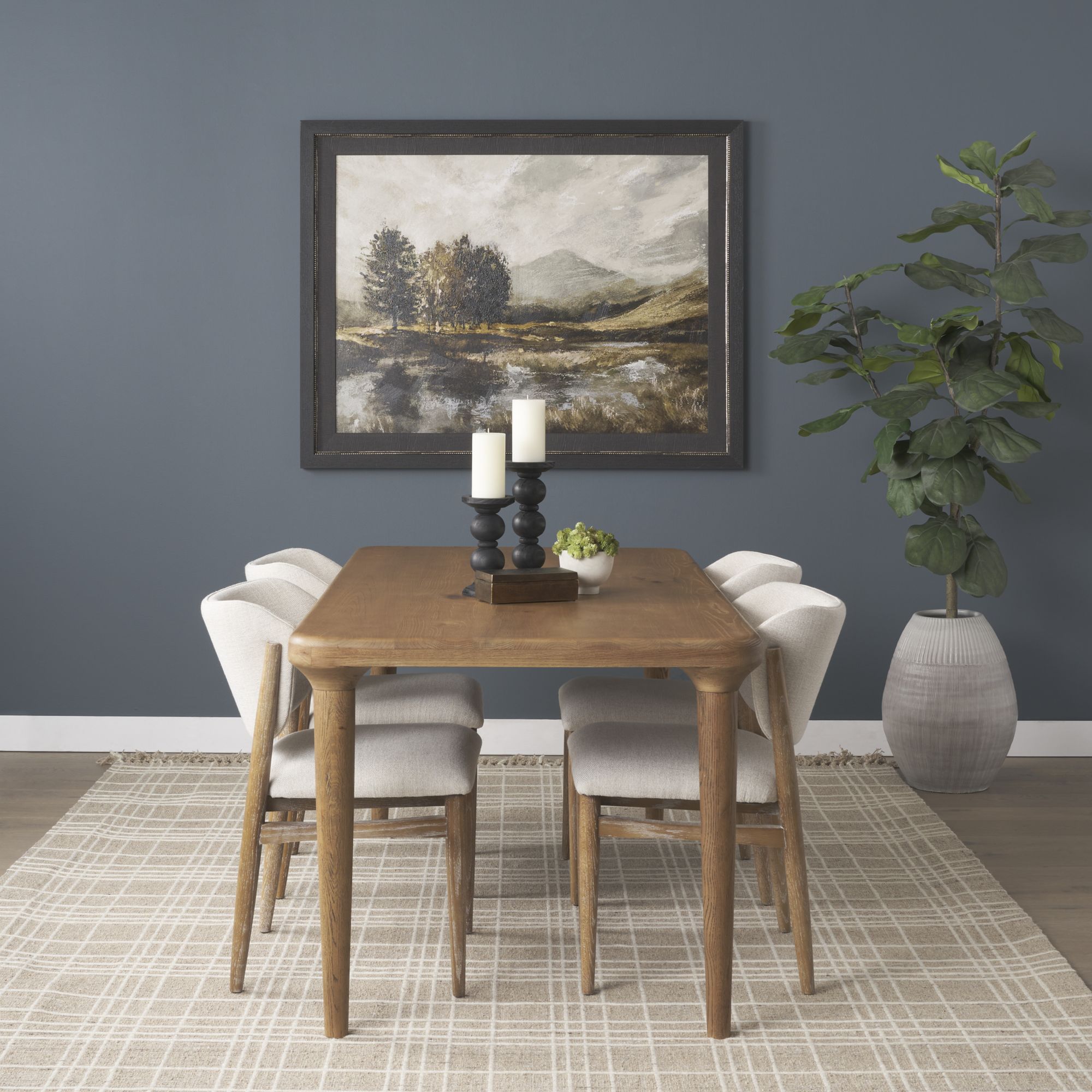 Mercana Suvan 72" Rectangular Dining Table - Light Brown