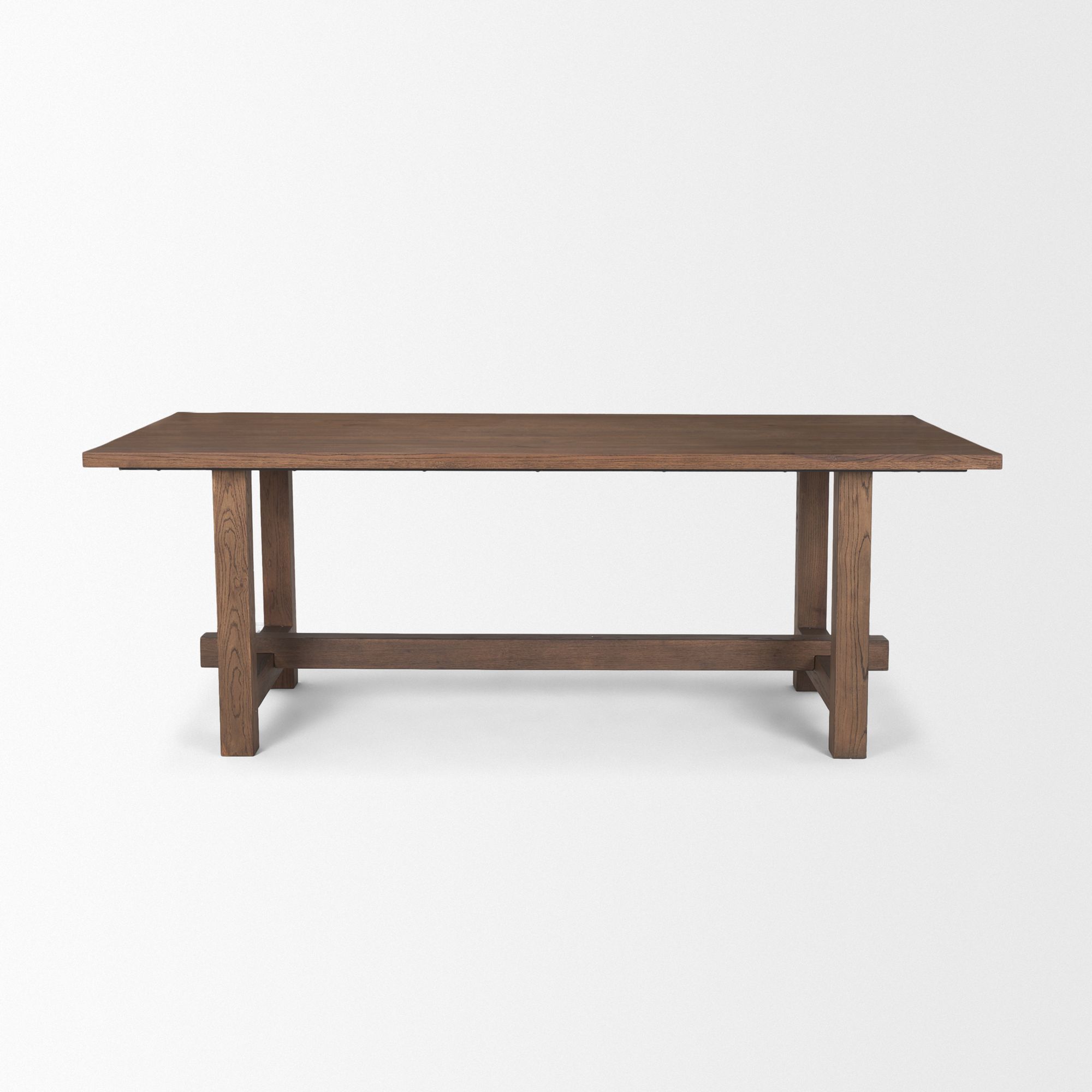 Mercana Suke Rectangular Dining Table - Light Brown