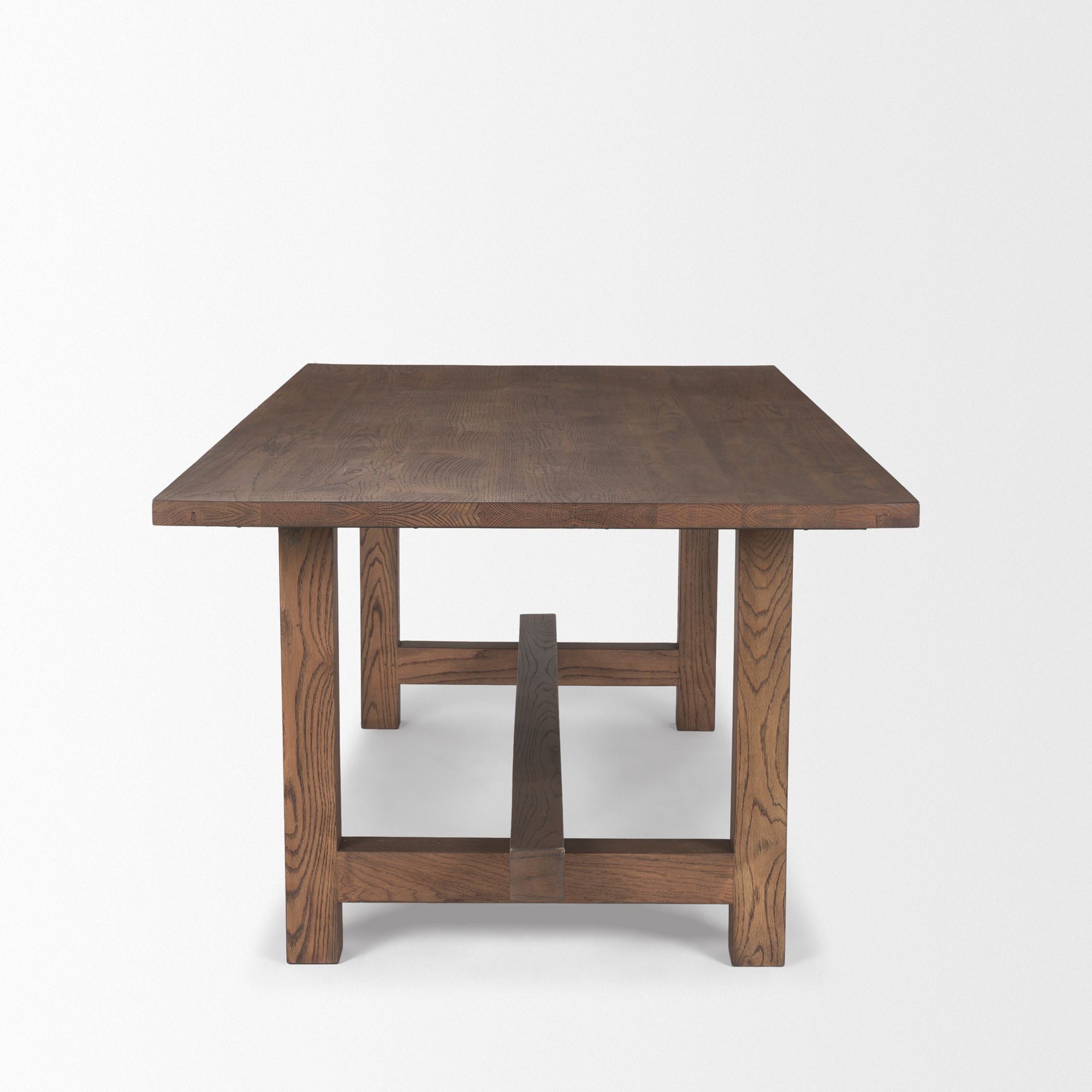 Mercana Suke Rectangular Dining Table - Light Brown