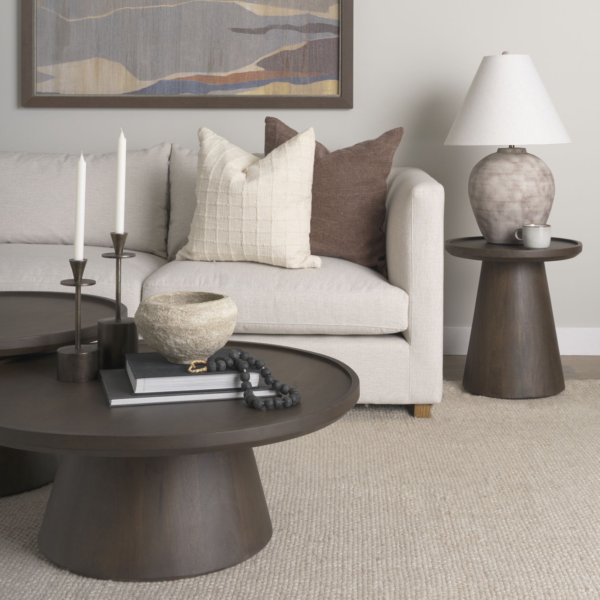 Mercana Takoda Accent Table - Dark Brown