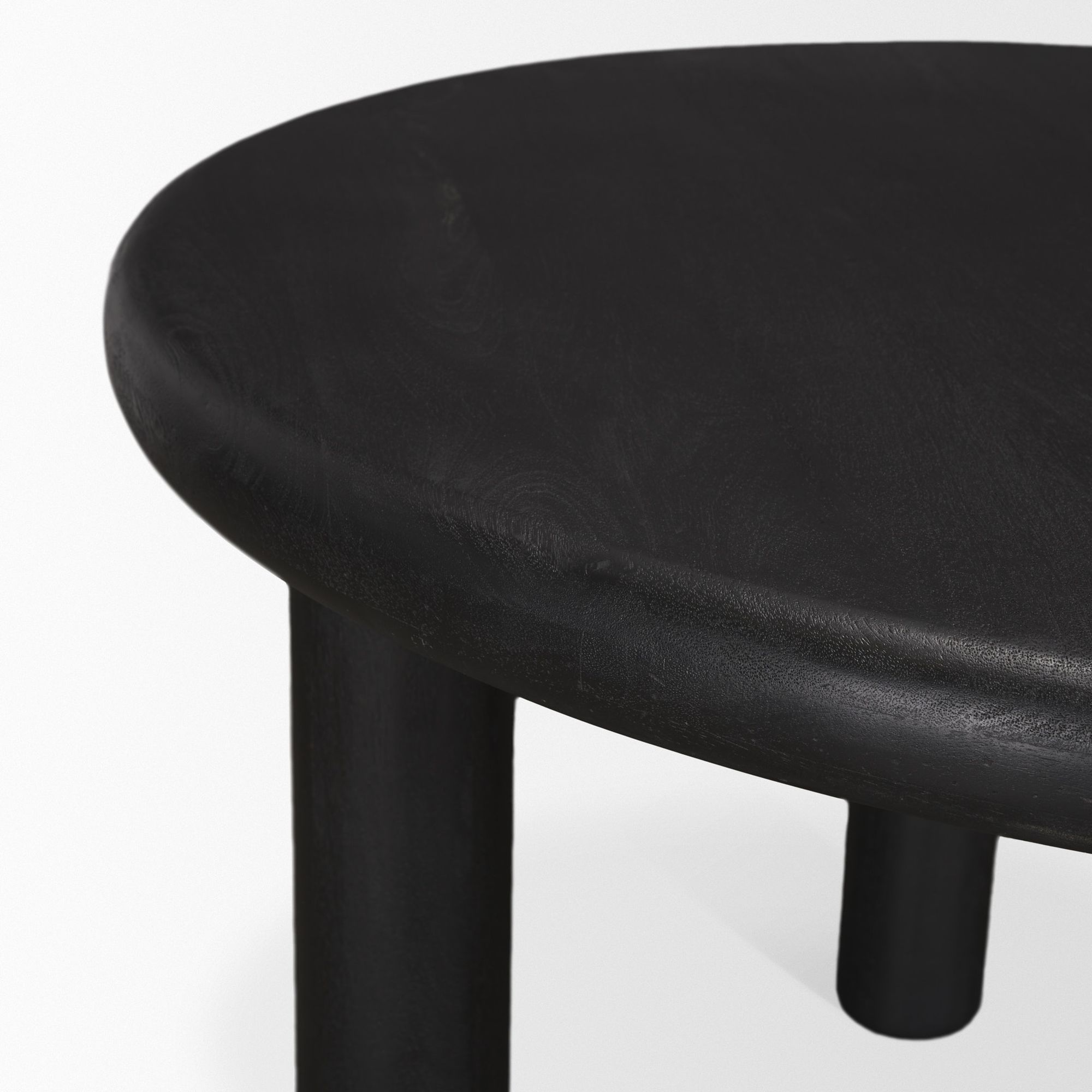 Mercana Soma Round Dining Table - Black