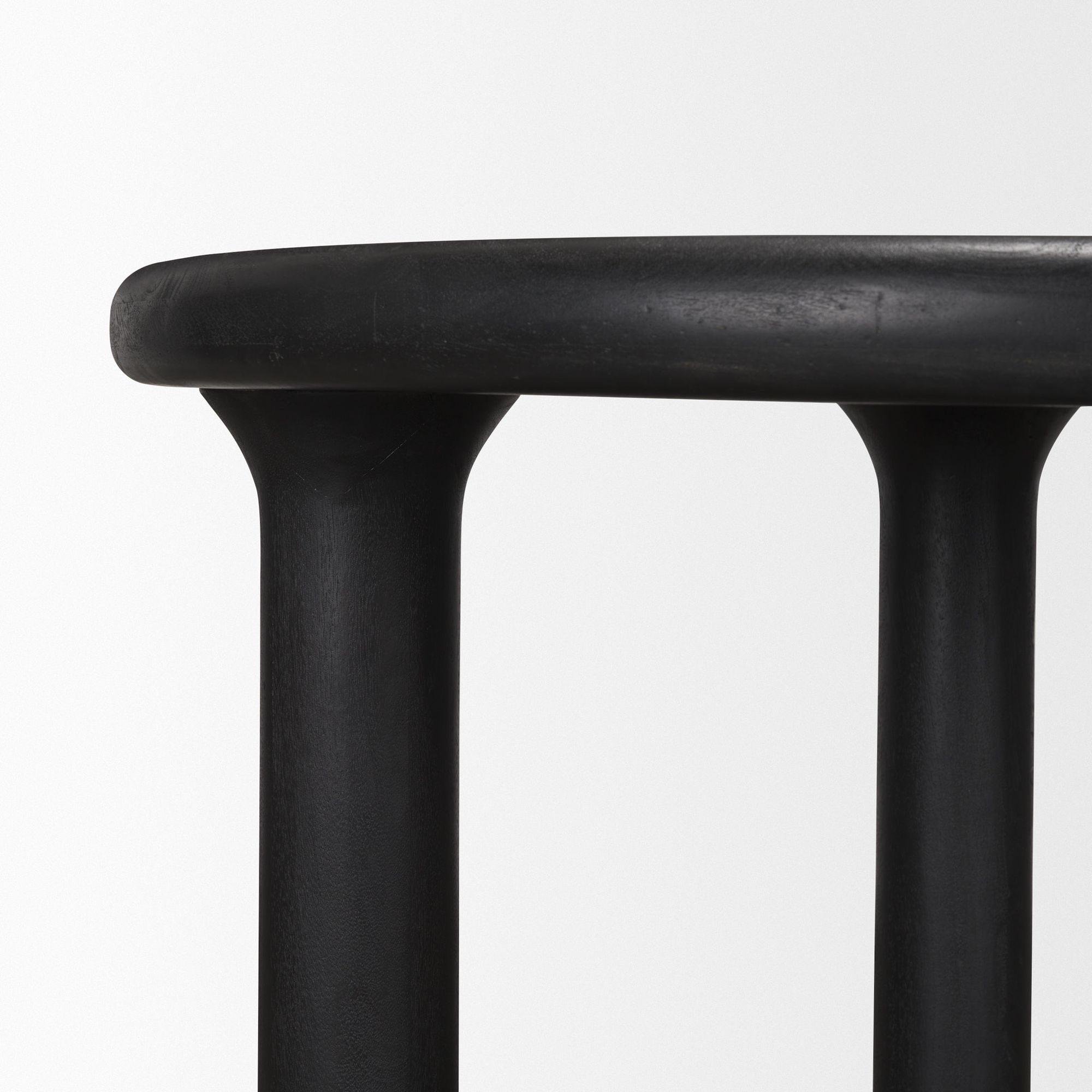 Mercana Soma Round Dining Table - Black