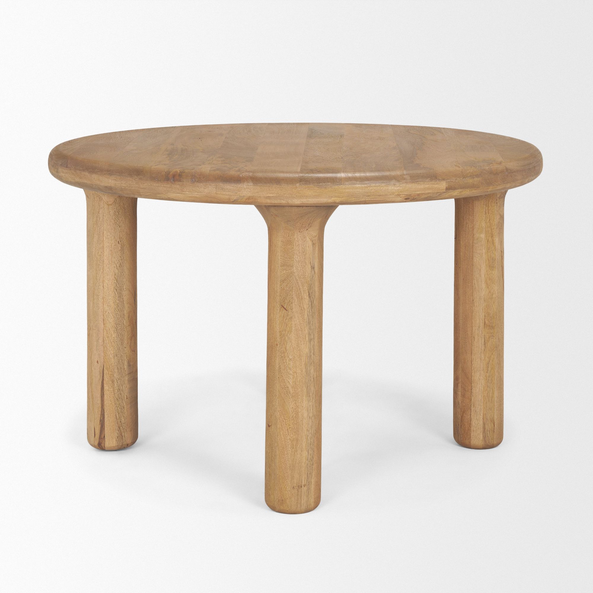 Mercana Soma Round Dining Table - Light Brown