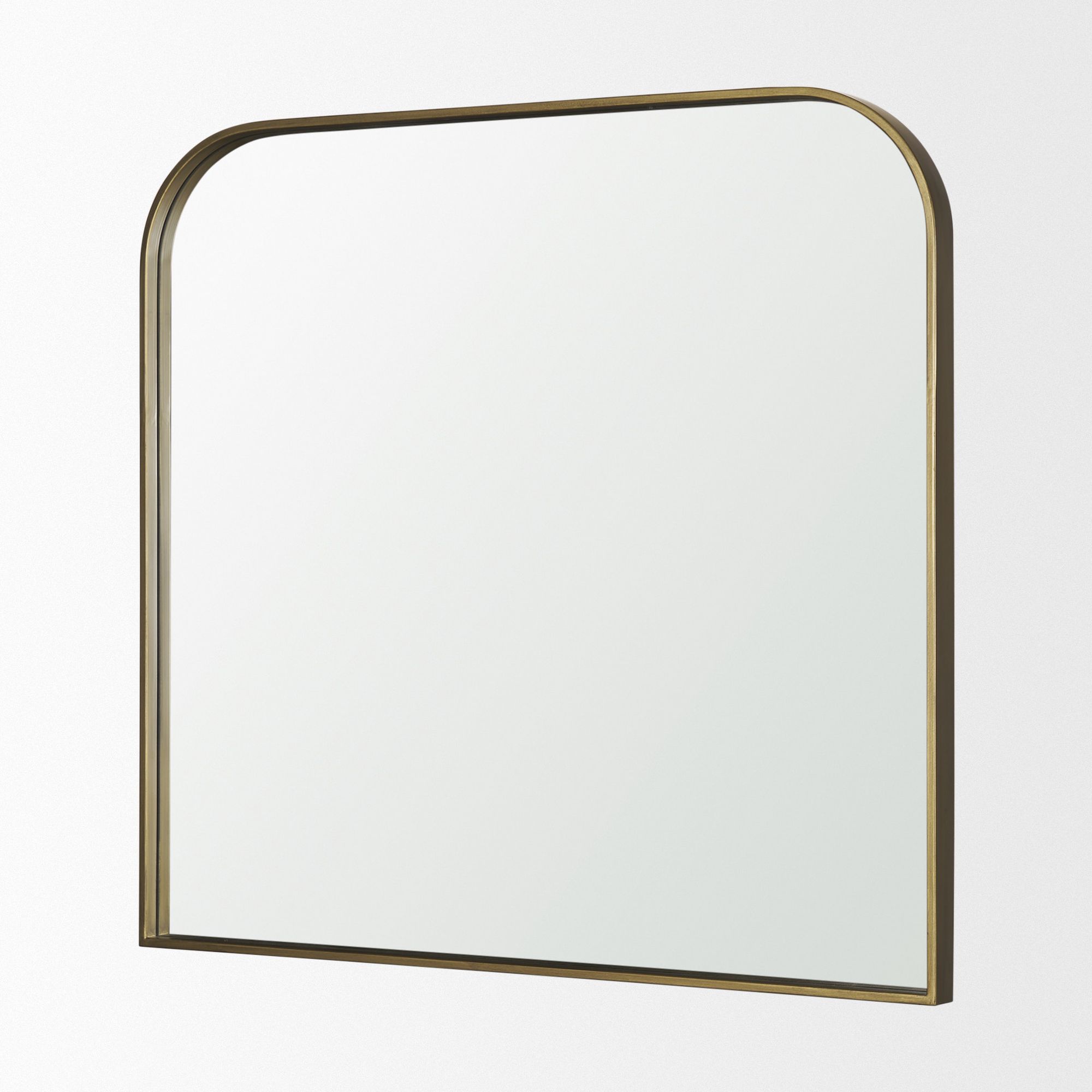 Mercana - Timon Metal Frame Square Arched Mirror